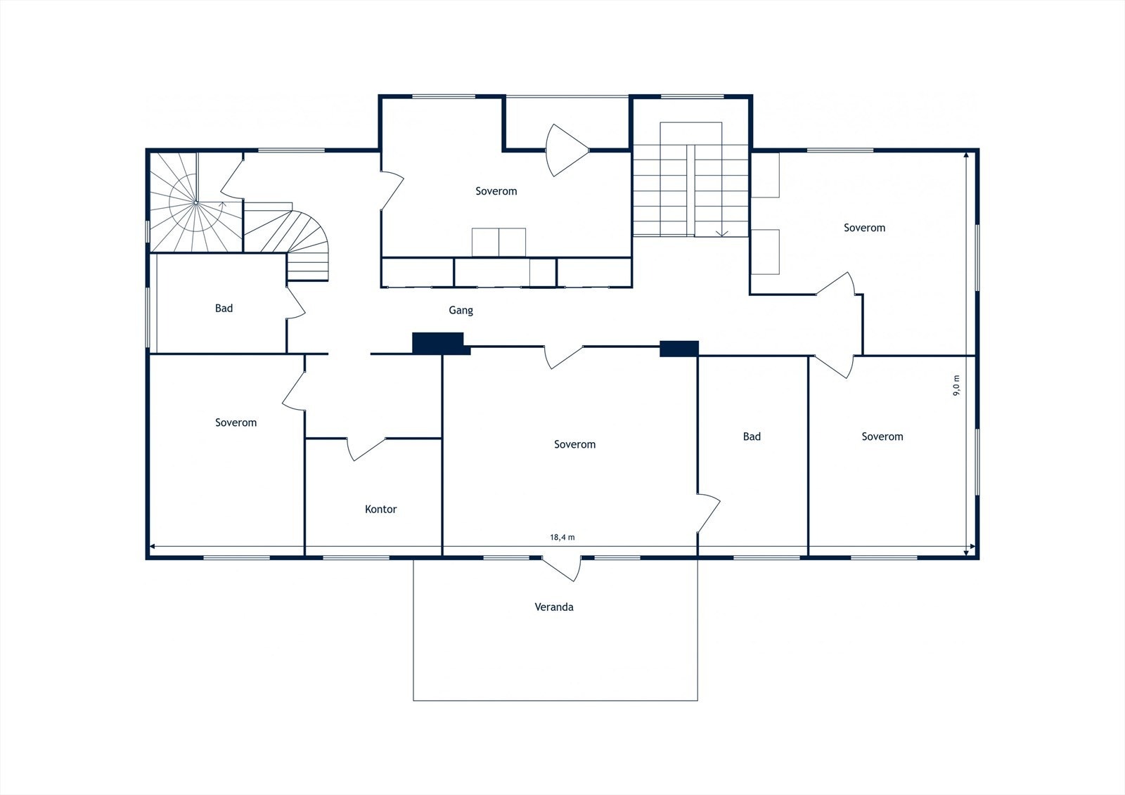 2. etasje Galleribilde