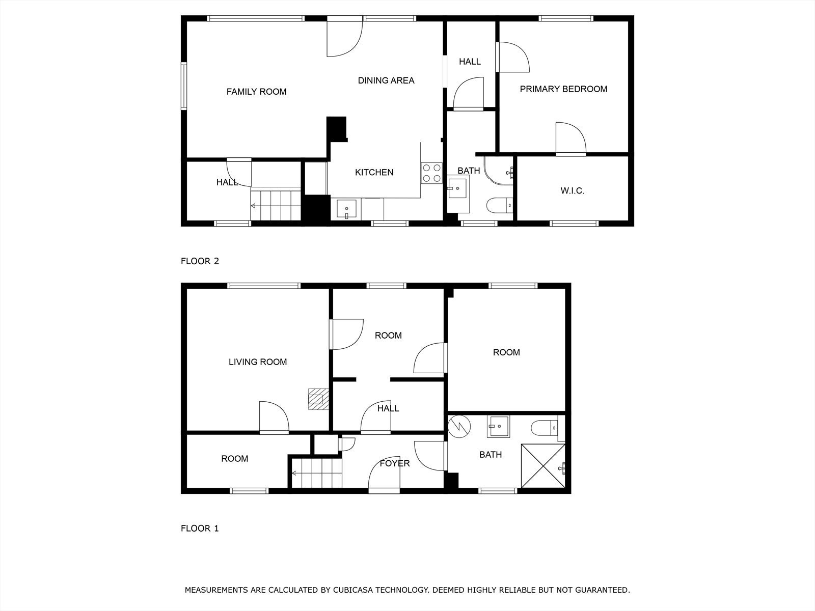 Boligen er fordelt over to plan. Galleribilde