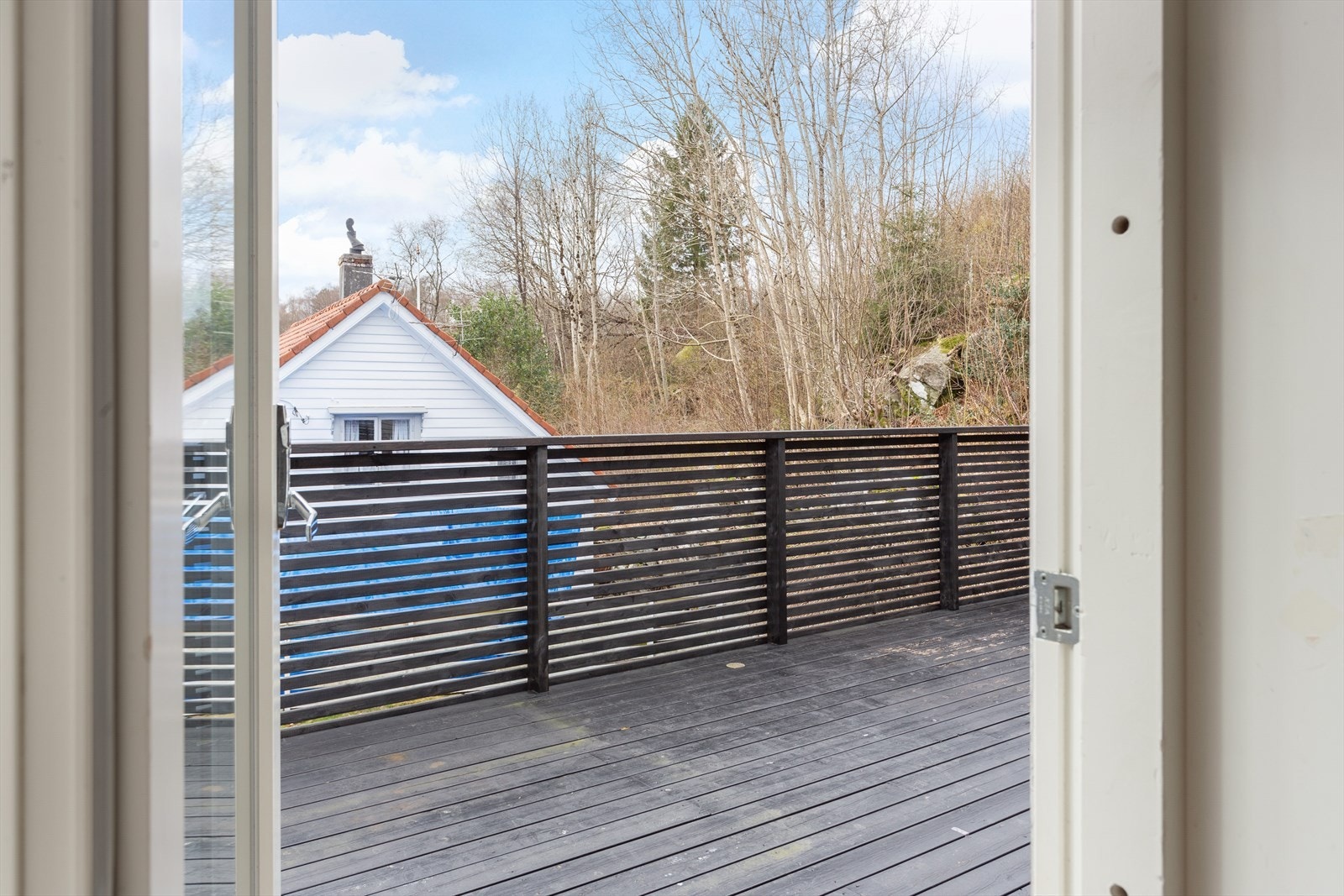 Balkongen måler 19 kvm. Galleribilde