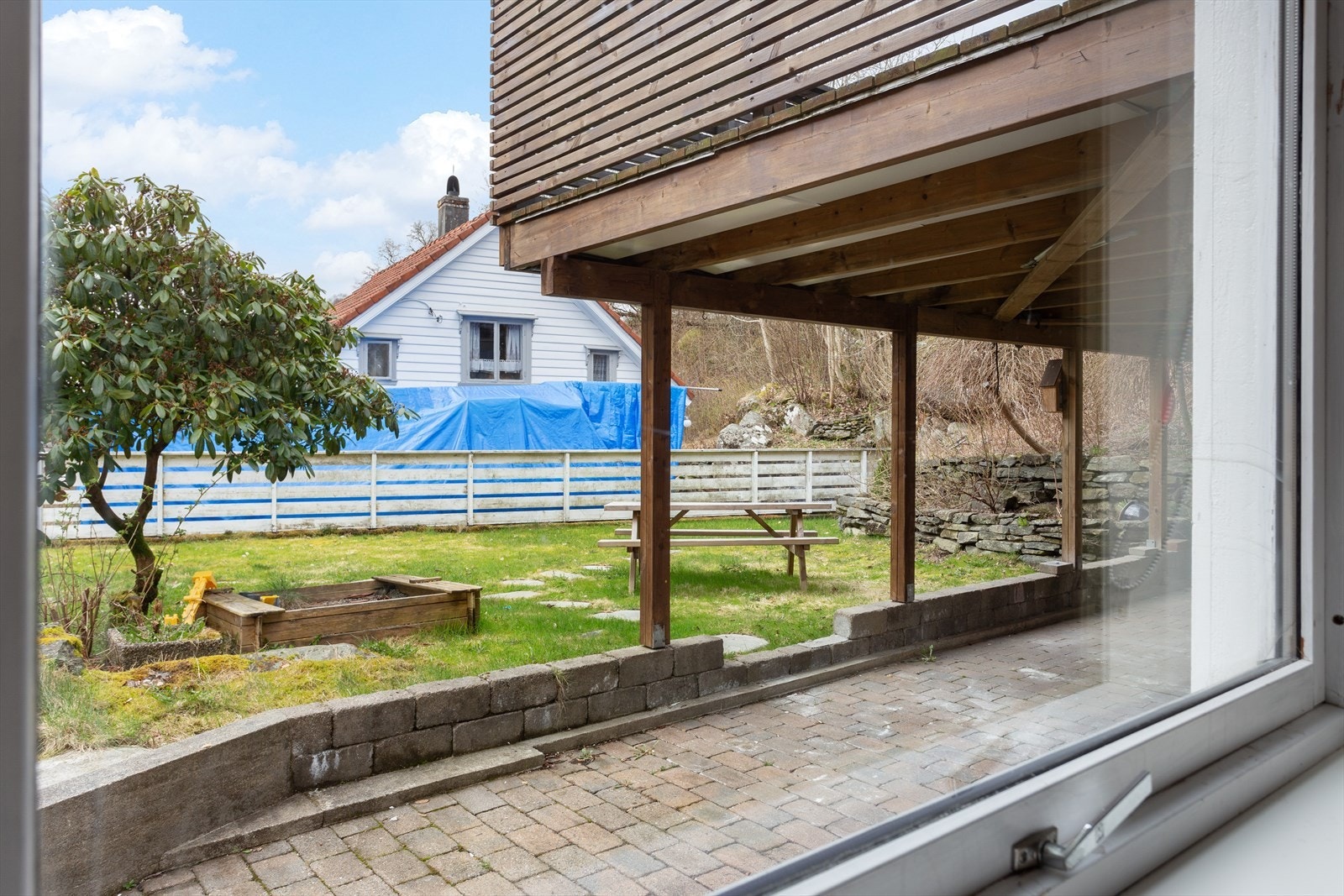 Utsikt fra soverom. Galleribilde