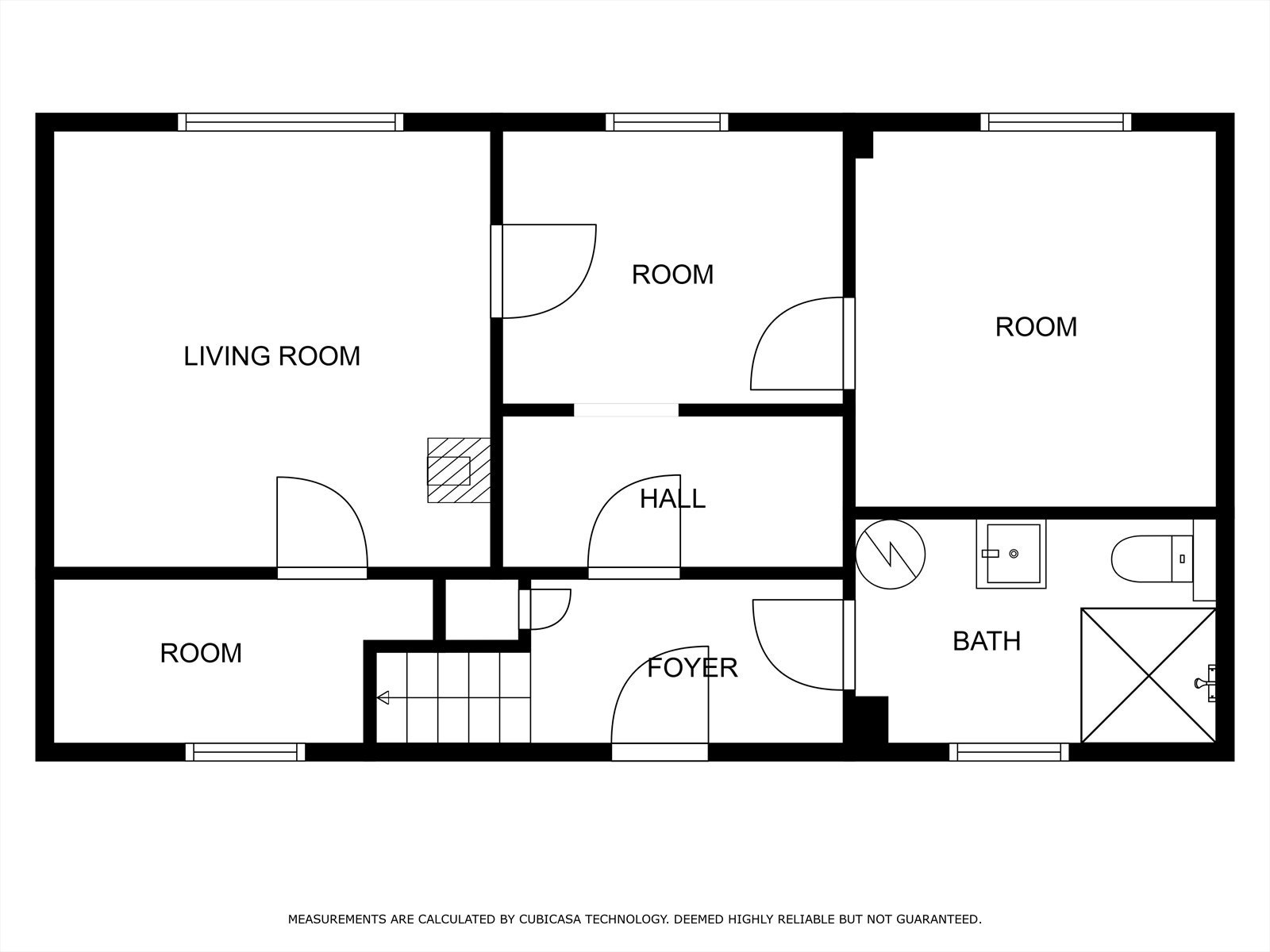 Plantegning 1. etasje Galleribilde