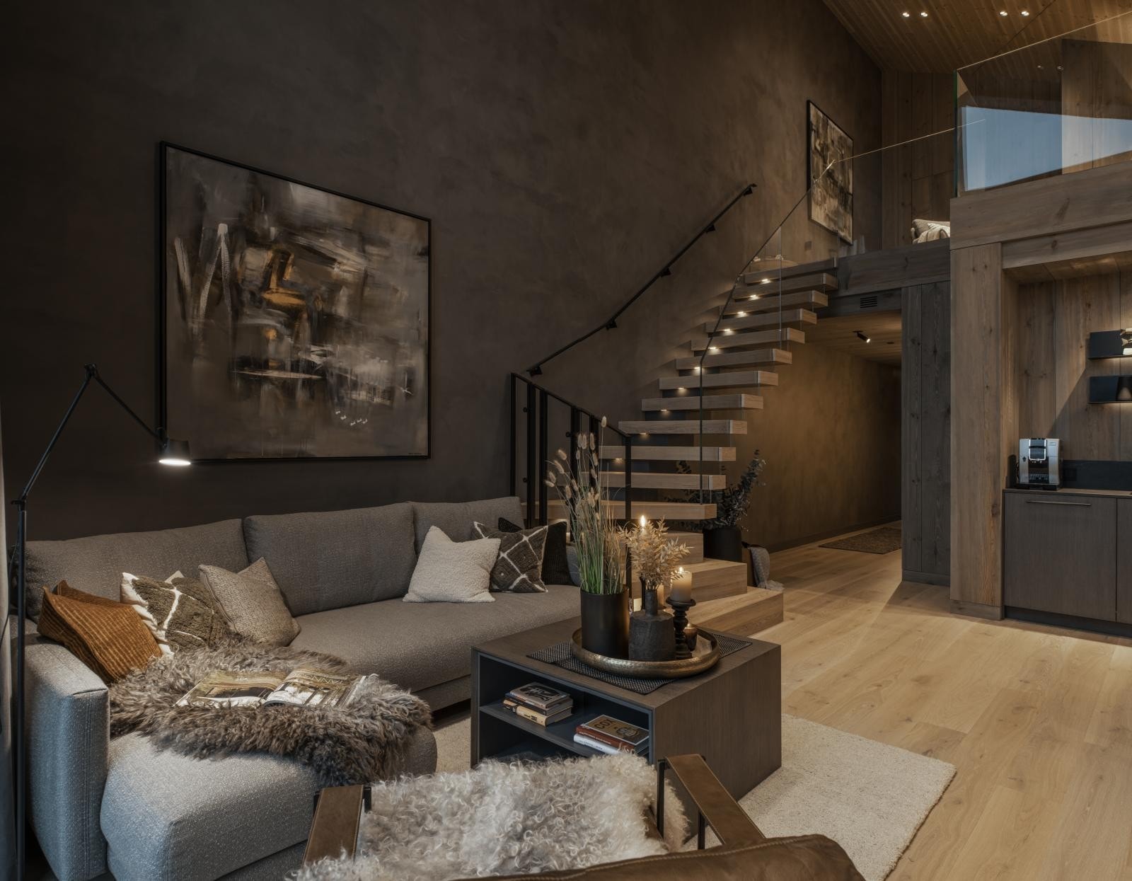 For deg som ikke ønsker å bruke tid på innkjøp til din nye leilighet kan det ordnes slik at du får den fullt utstyrt og innredet av en interiørarkitekt.