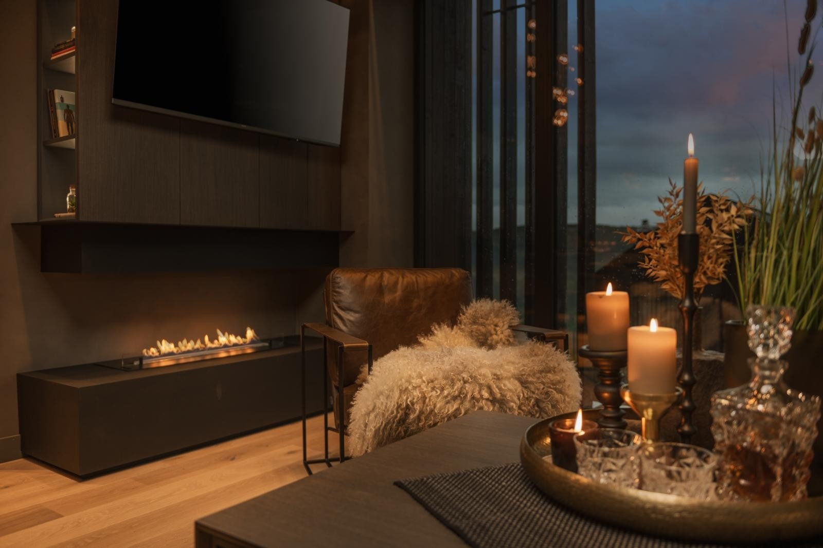 Leiligheten er utformet med stolthet for det genuine håndverket, for å sikre svært høy bokomfort og maksimal utnyttelse av arealet