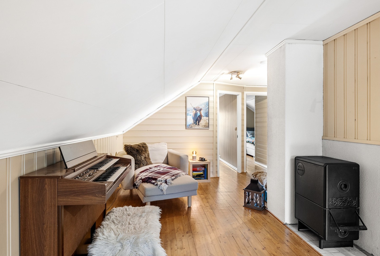 Loftstue Galleribilde