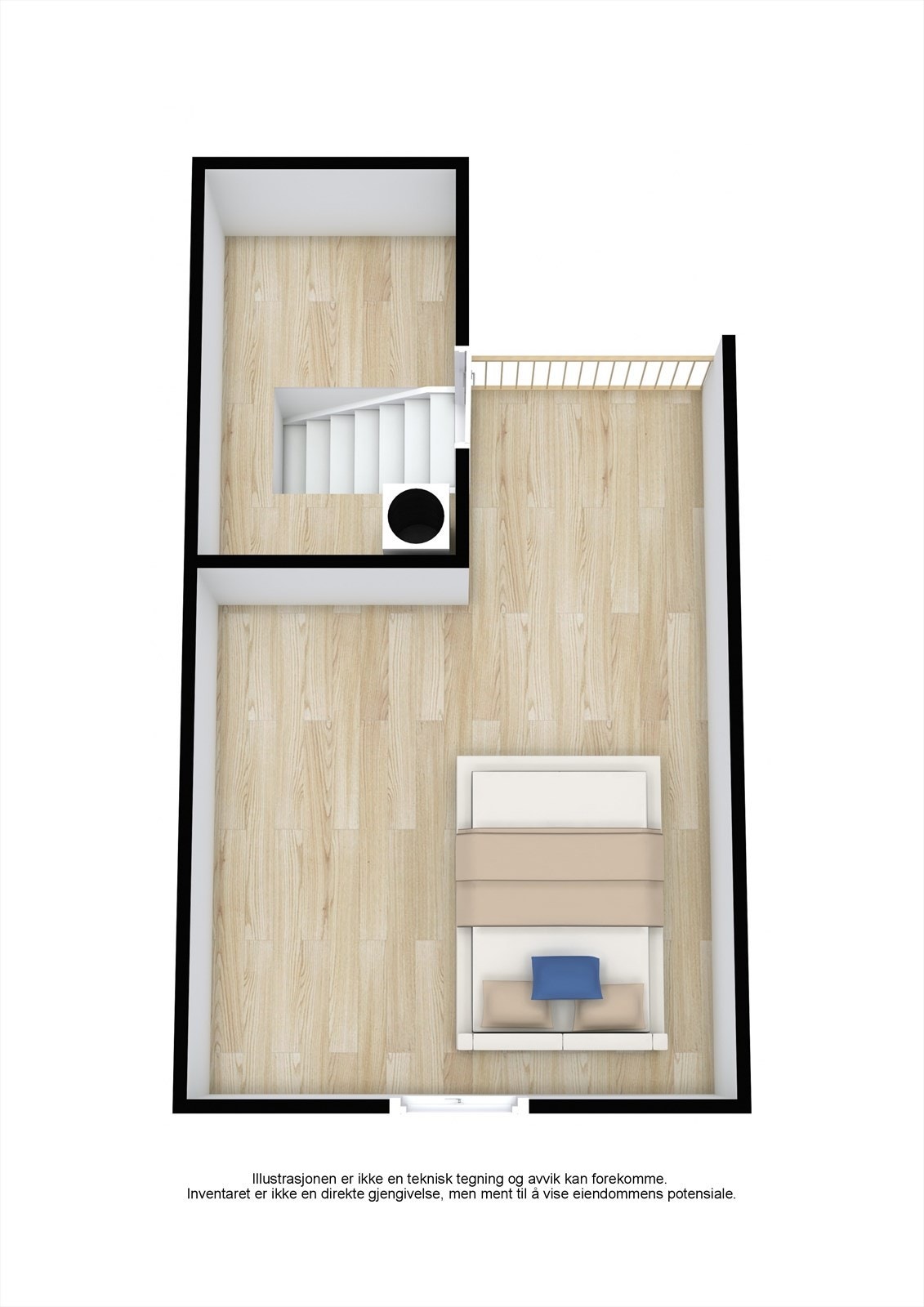 Plantegning hems. Galleribilde