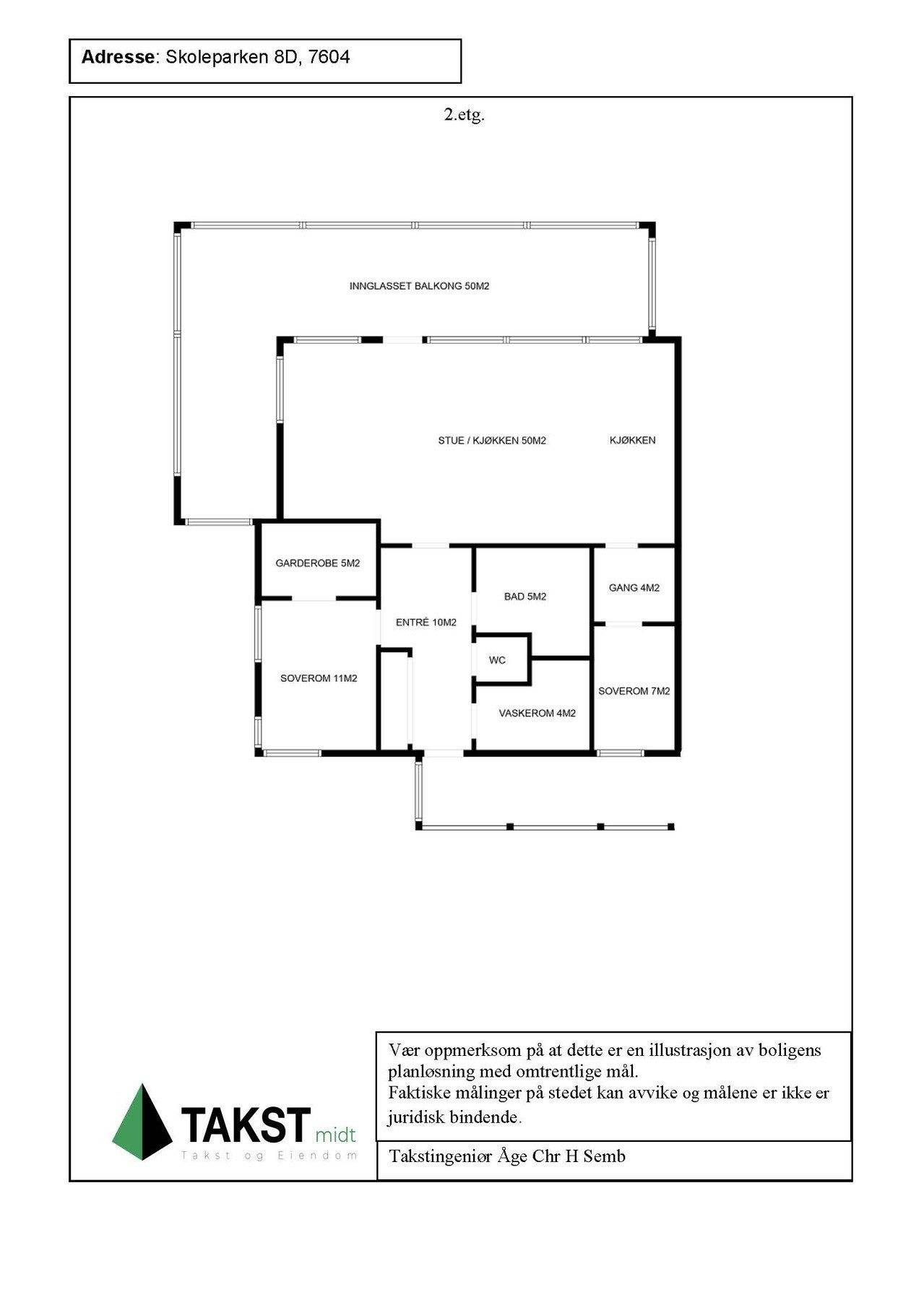 Planskisse Galleribilde