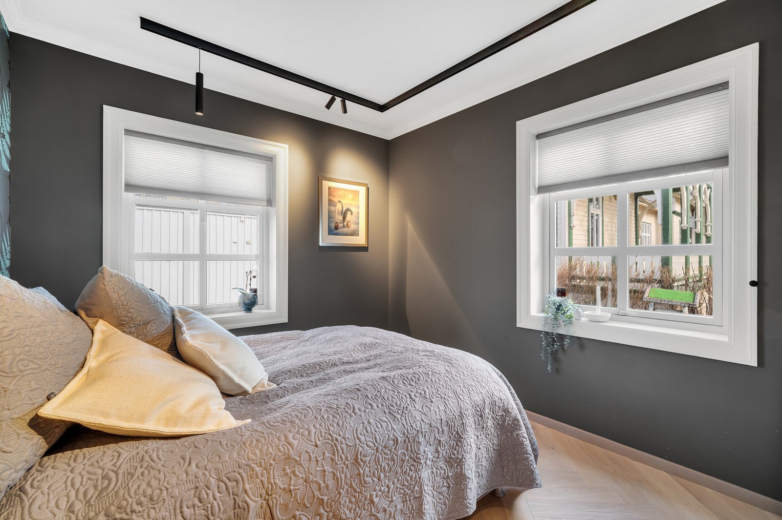 Det tredje soverommet er på 12 kvadratmeter. Galleribilde