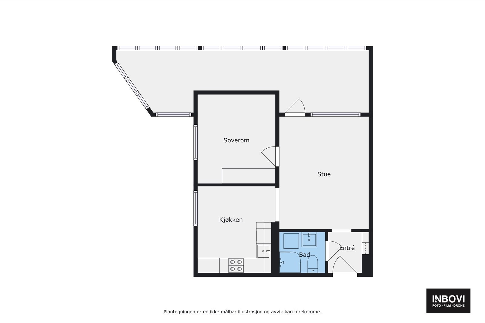 Plantegning Galleribilde