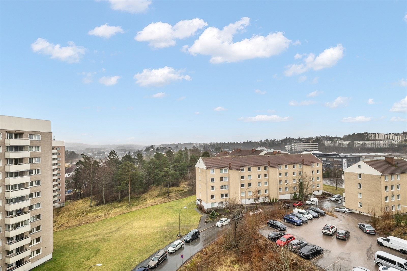 Flott utsikt over nærområdet og flotte omgivelser Galleribilde