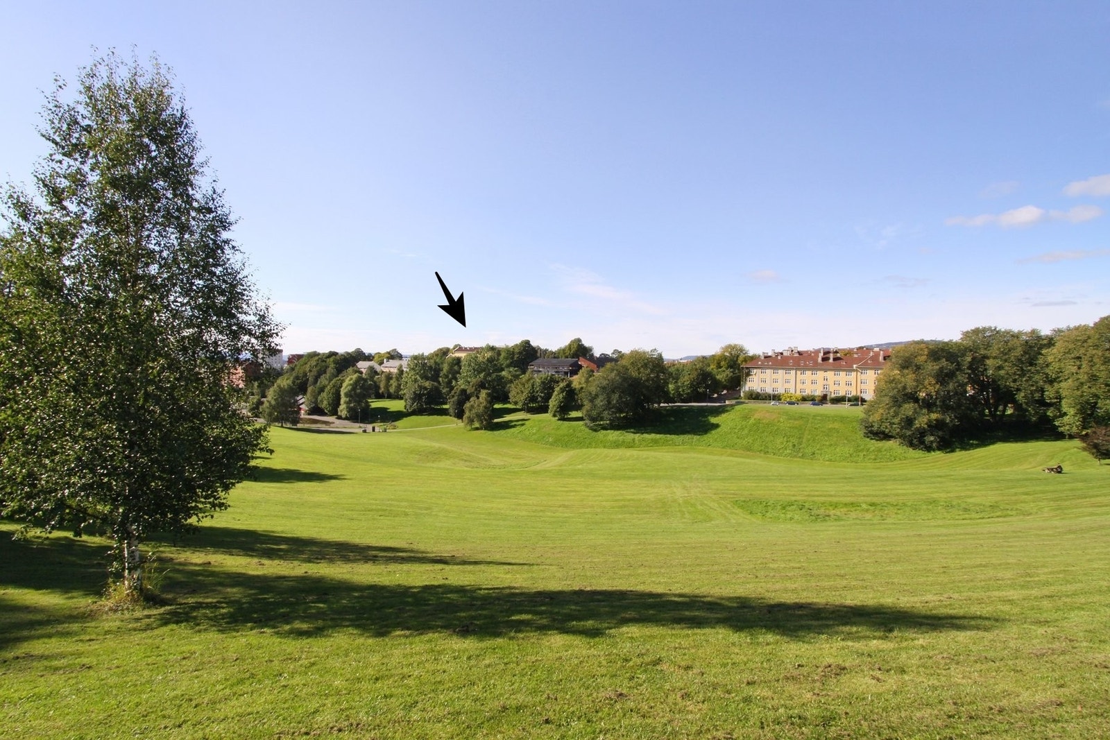 Sentral og skjermet beliggenhet. Galleribilde