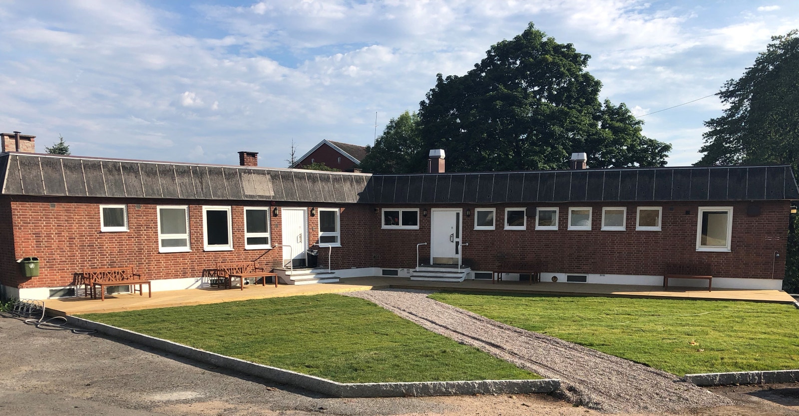 Inngangsparti til Vossegata 19. Galleribilde