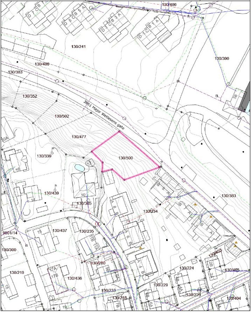 Oversiktskart med vann og avløp Galleribilde