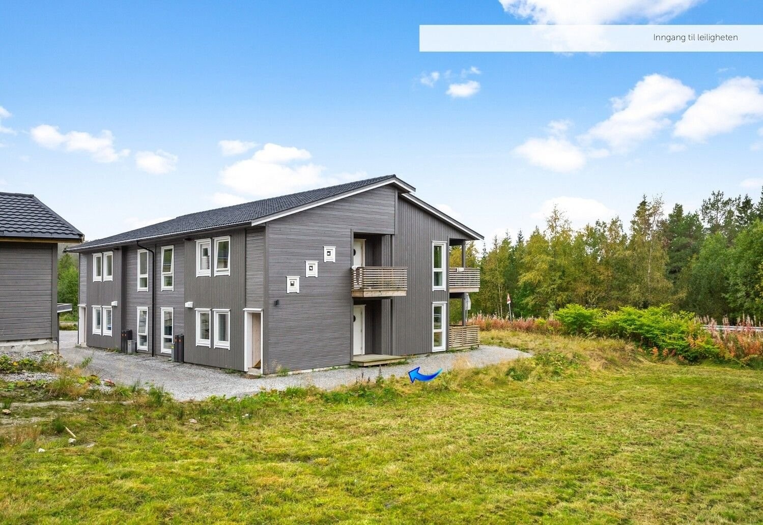 Utvendig areal (bilde fra 2021). Galleribilde