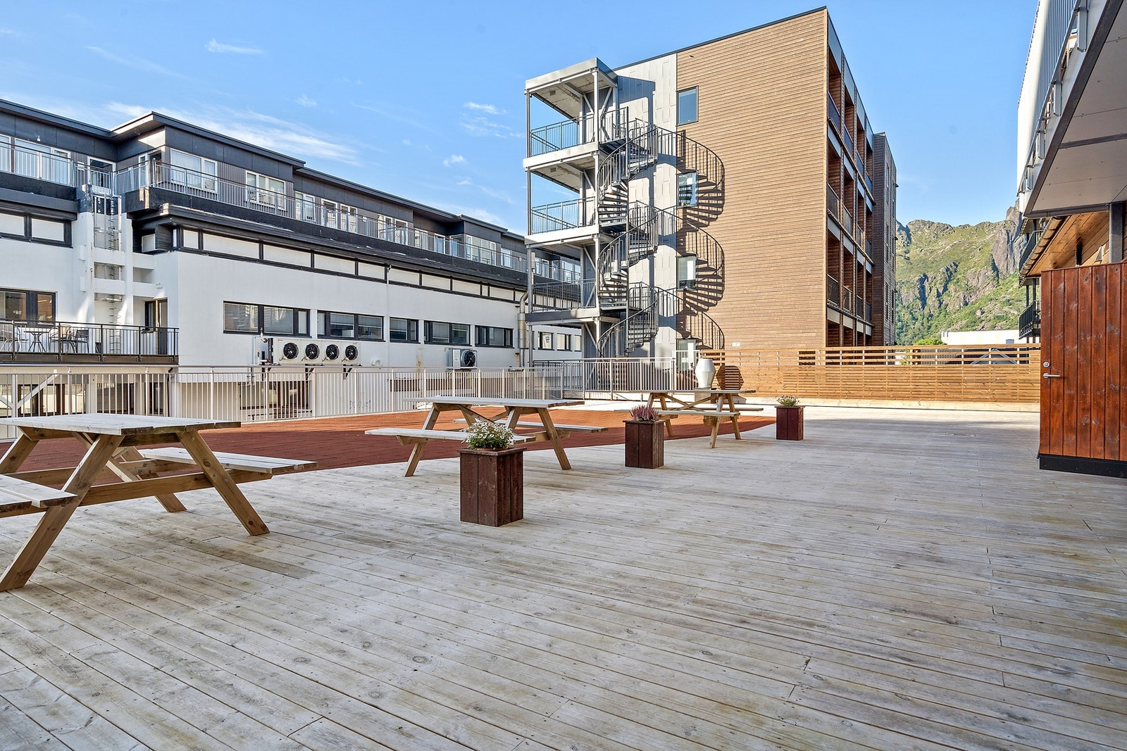 Romslig fellesområde. Galleribilde