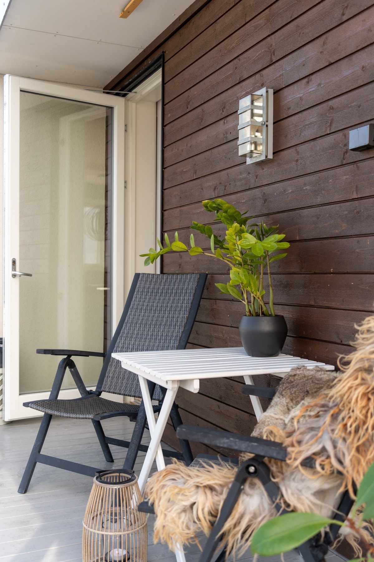 Veranda er delvis overbygget. Galleribilde