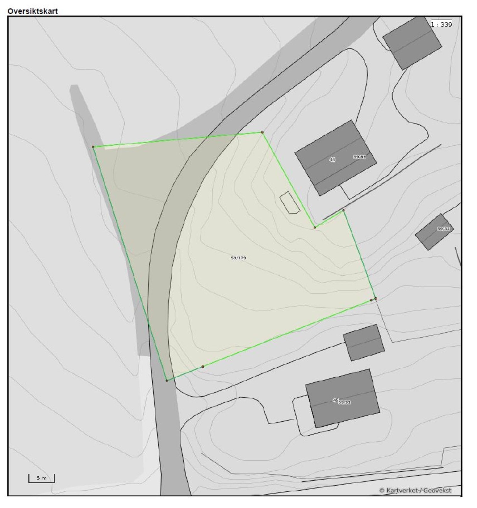 Tomtekart Galleribilde