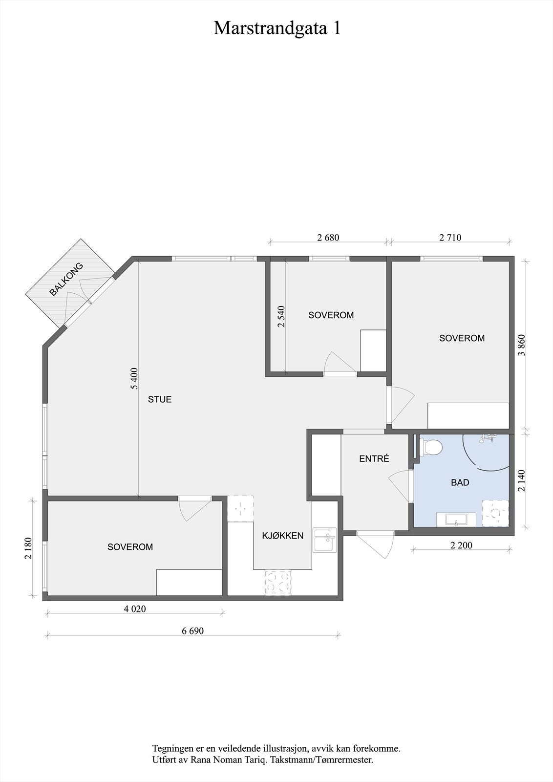 Planskisse Galleribilde