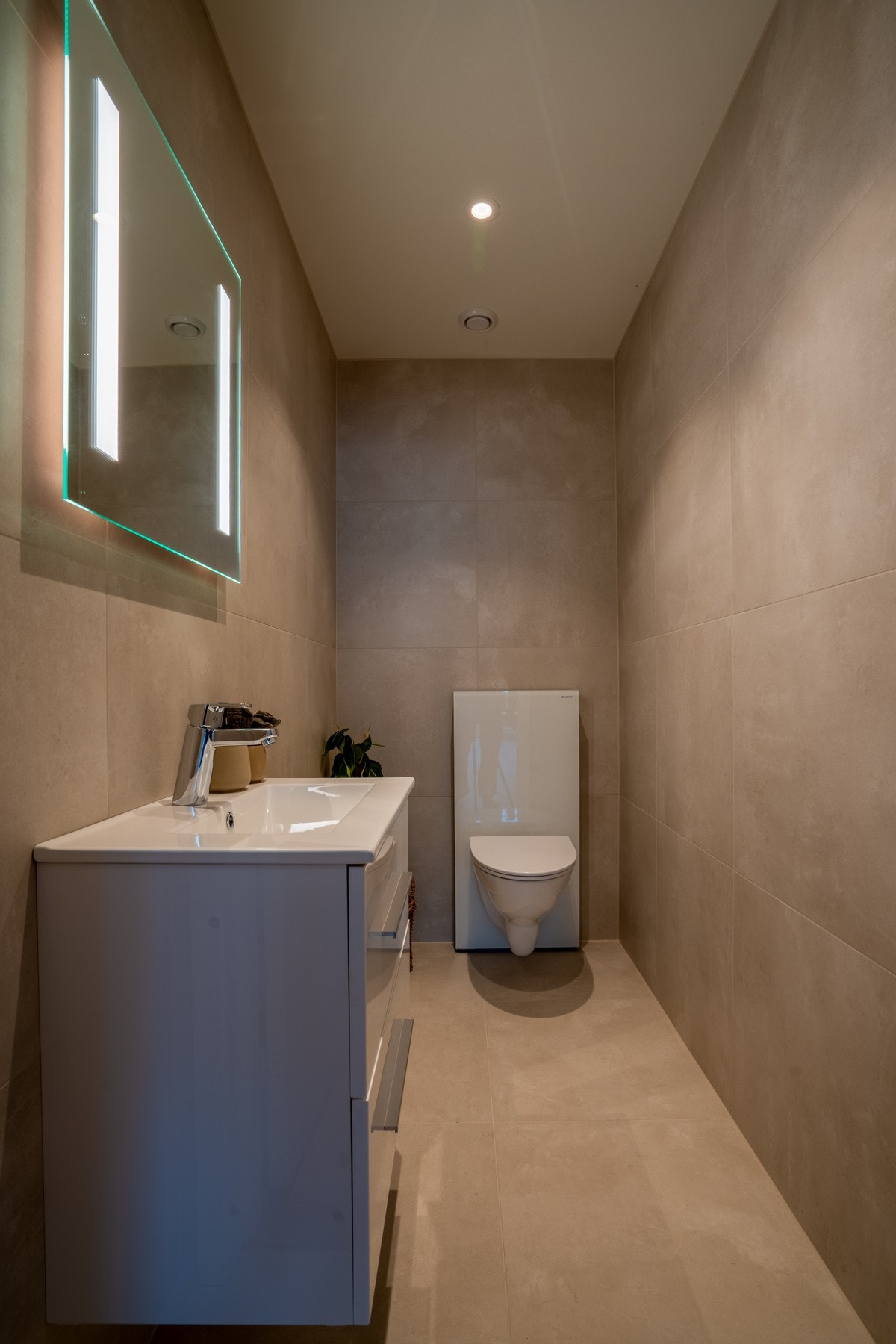 WC-rom hovedplan Galleribilde