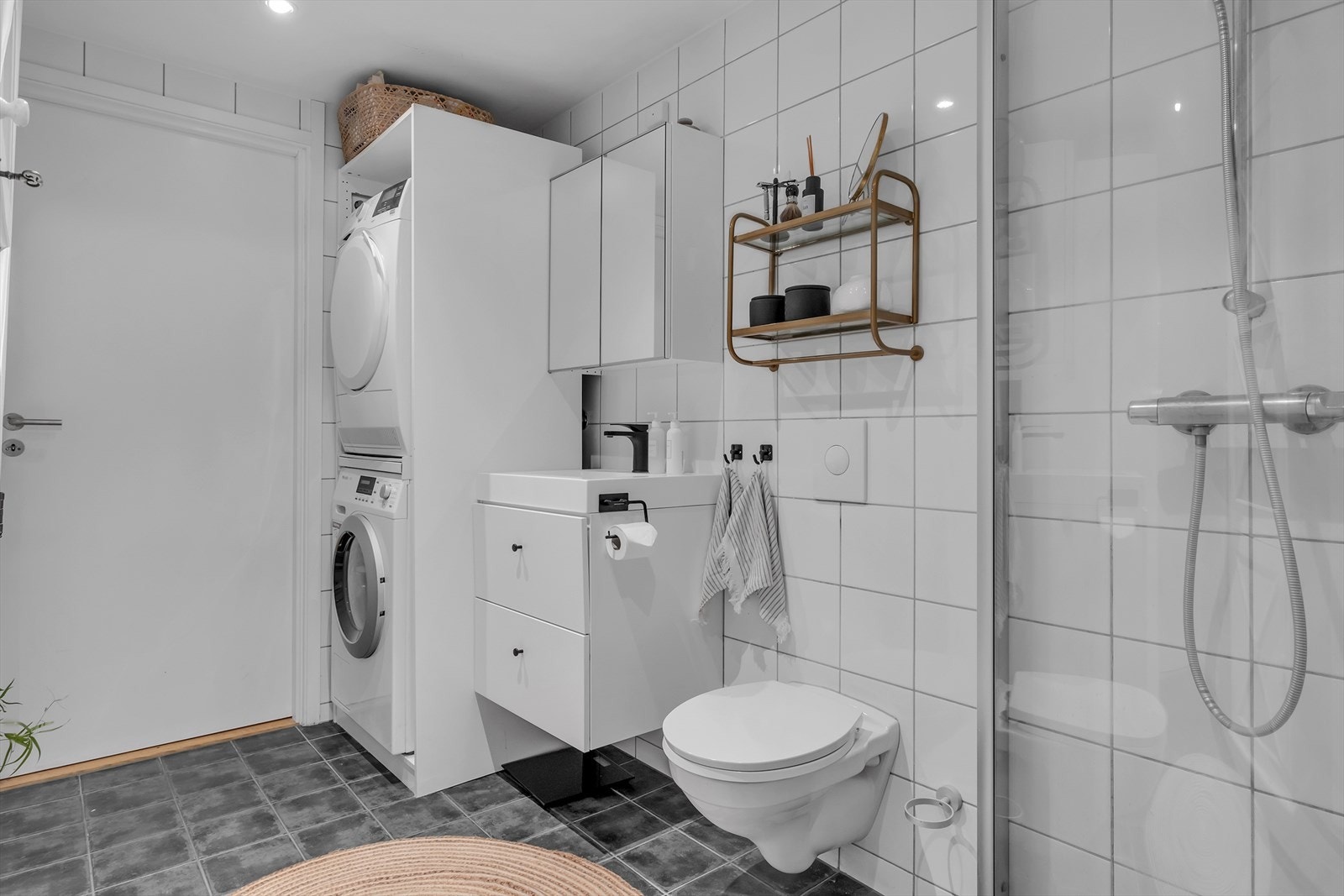 Badet har opplegg for vaskemaskin Galleribilde