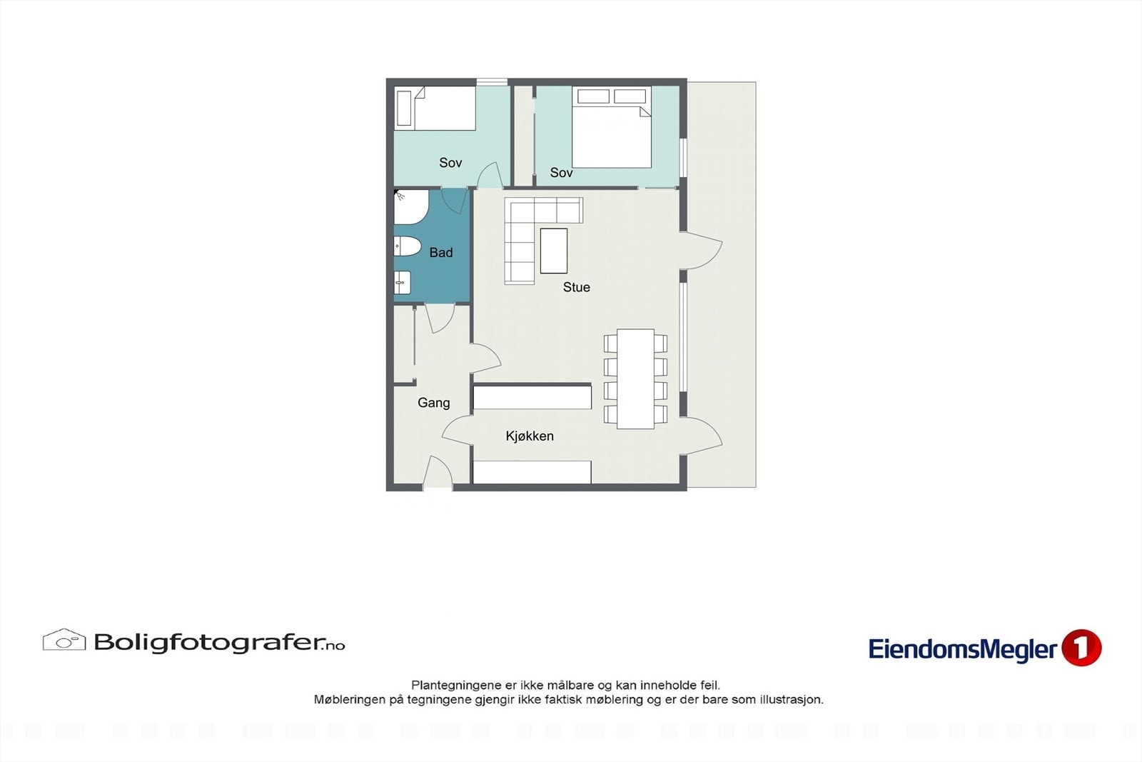 Planskisse Galleribilde