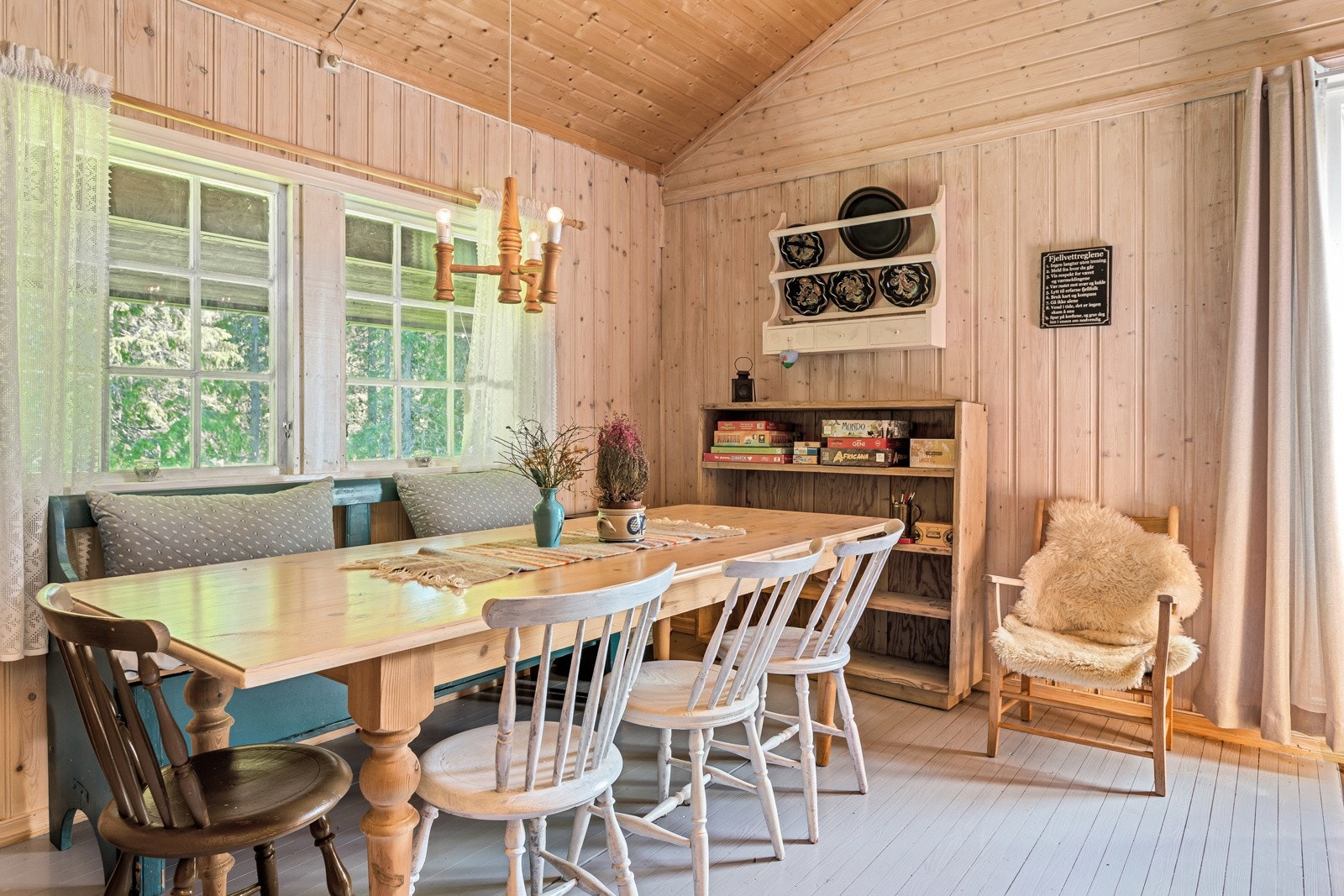 Plass til spisebord. Galleribilde