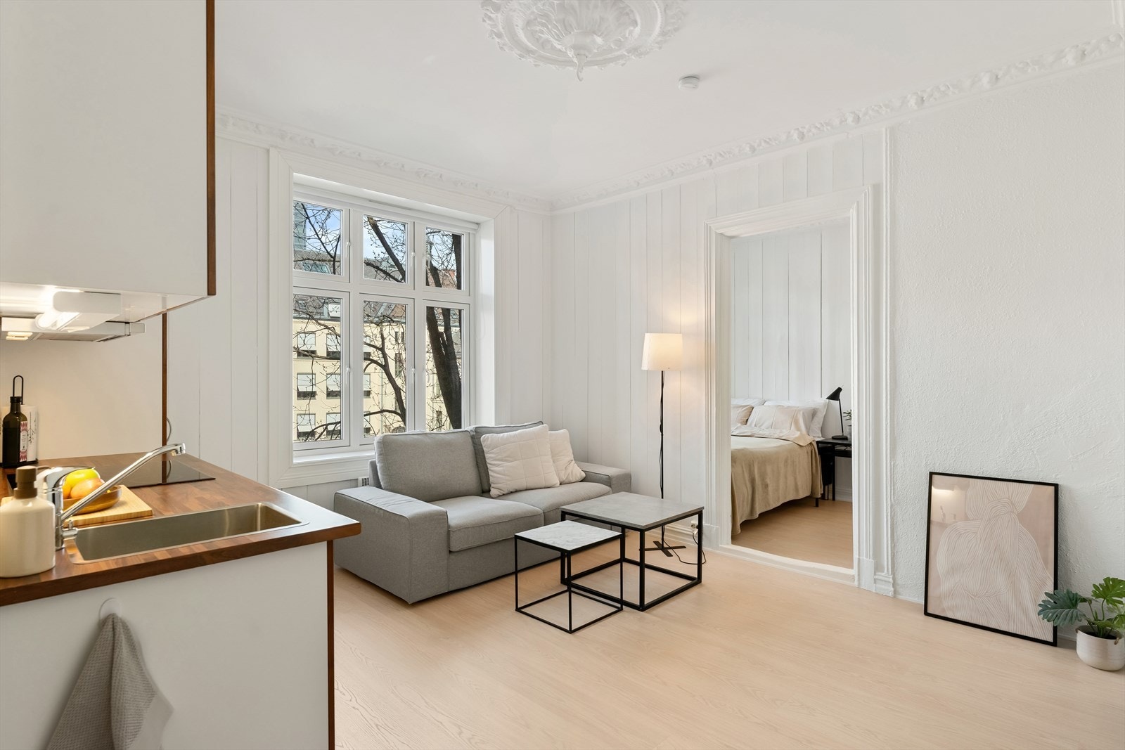 Velkommen til Arbos gate 1C - Stille og tilbaketrukket 2-roms på Majorstuen med alt du trenger i umiddelbar nærhet. Galleribilde