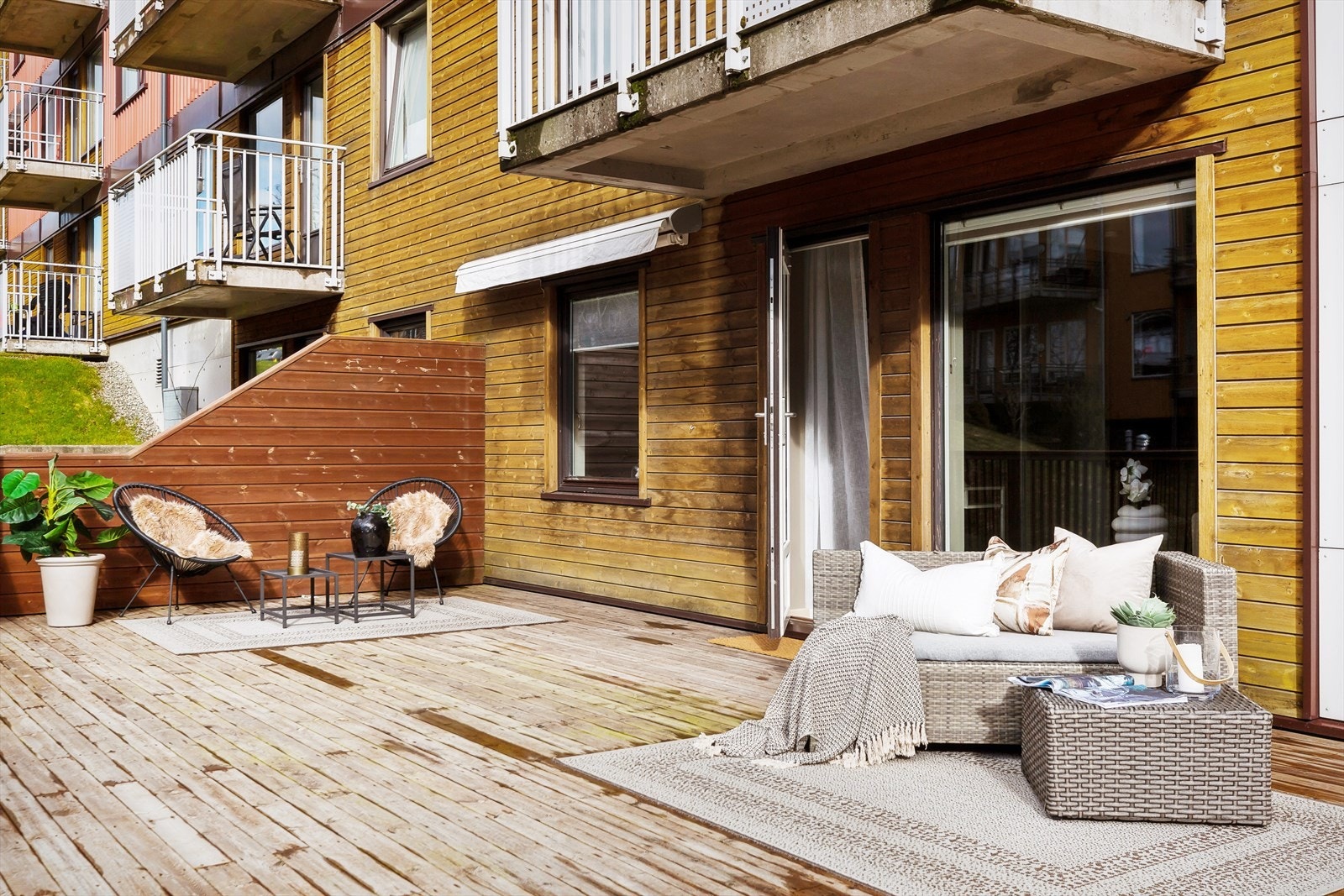 Her kan man nyte varme sommerdager. Galleribilde