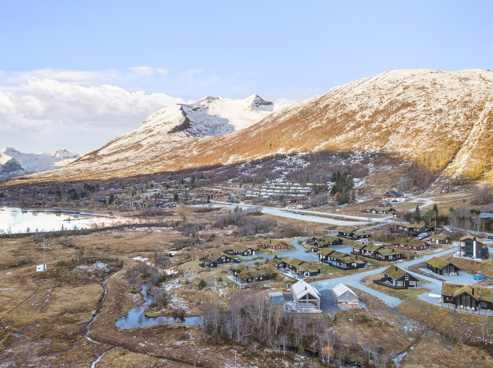 Dronebilde - Velkommen til visning! Galleribilde