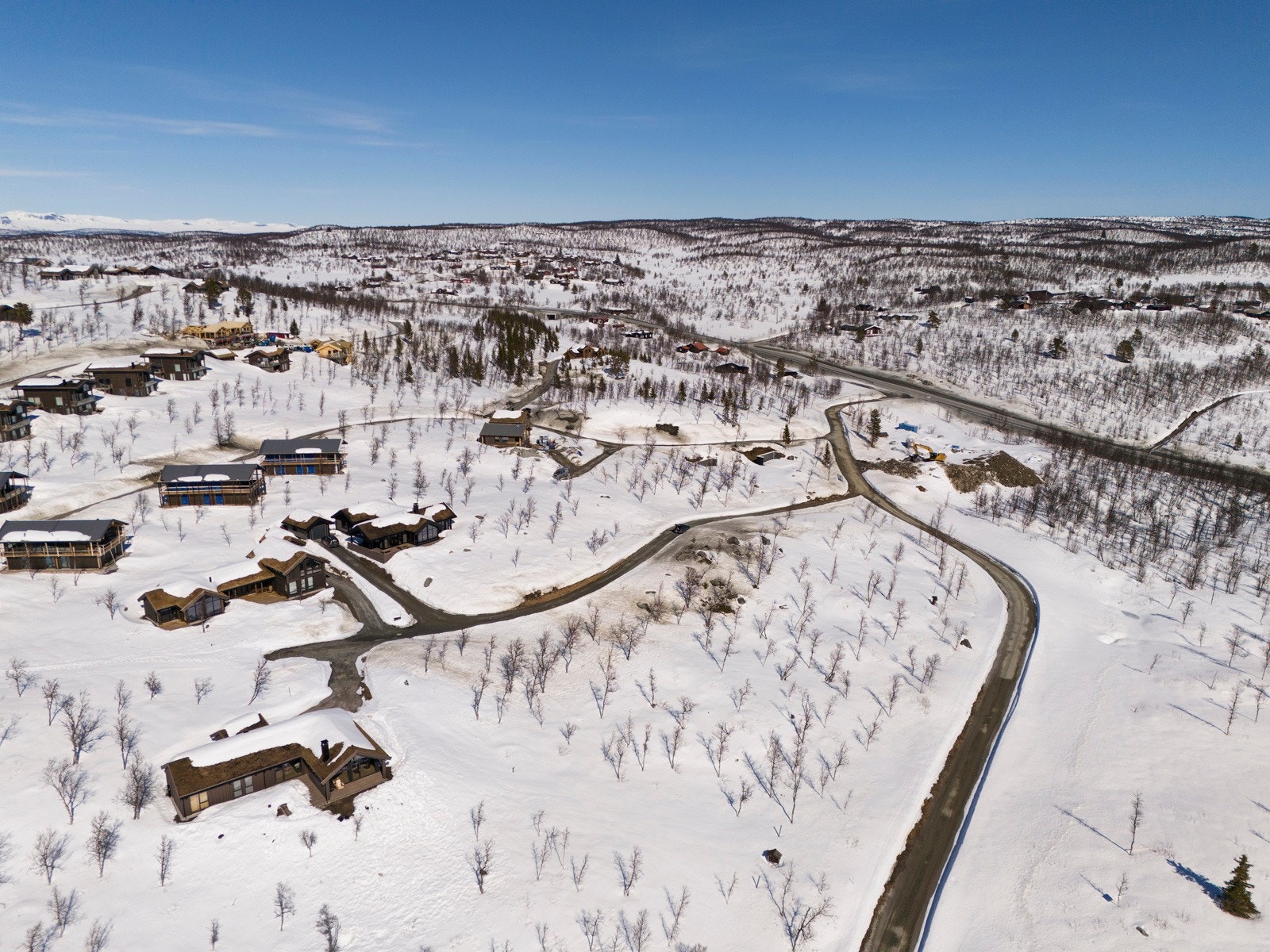 Kort vei til FV40, hvor skibussen frakter deg til SkiGeilo Galleribilde