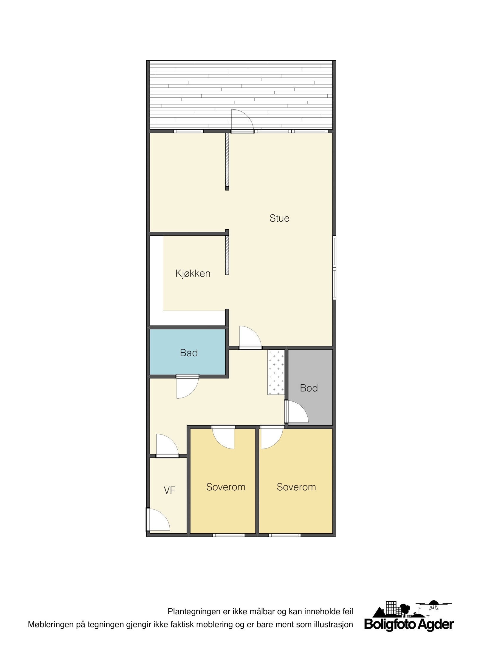 Planskisse Galleribilde