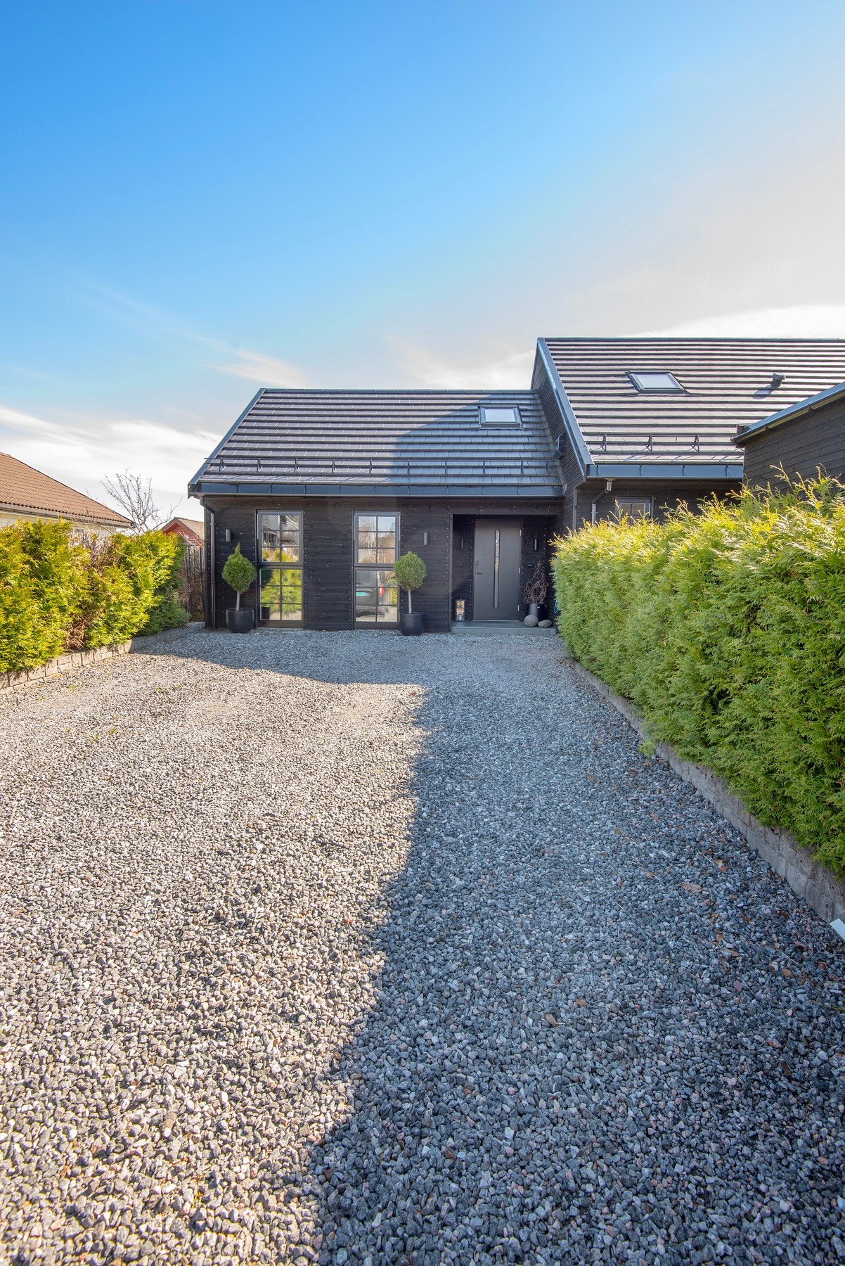 Gruset lett adkomst. Galleribilde