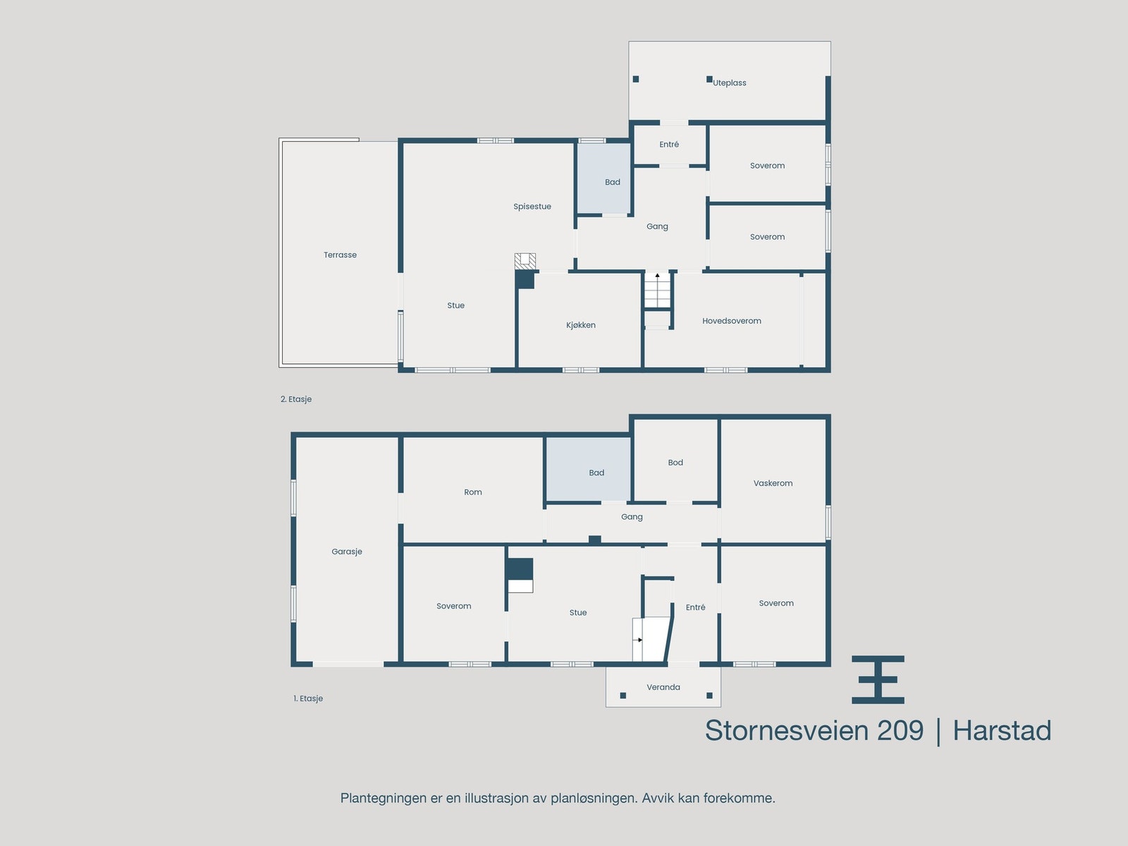 Plantegninger samlet Galleribilde