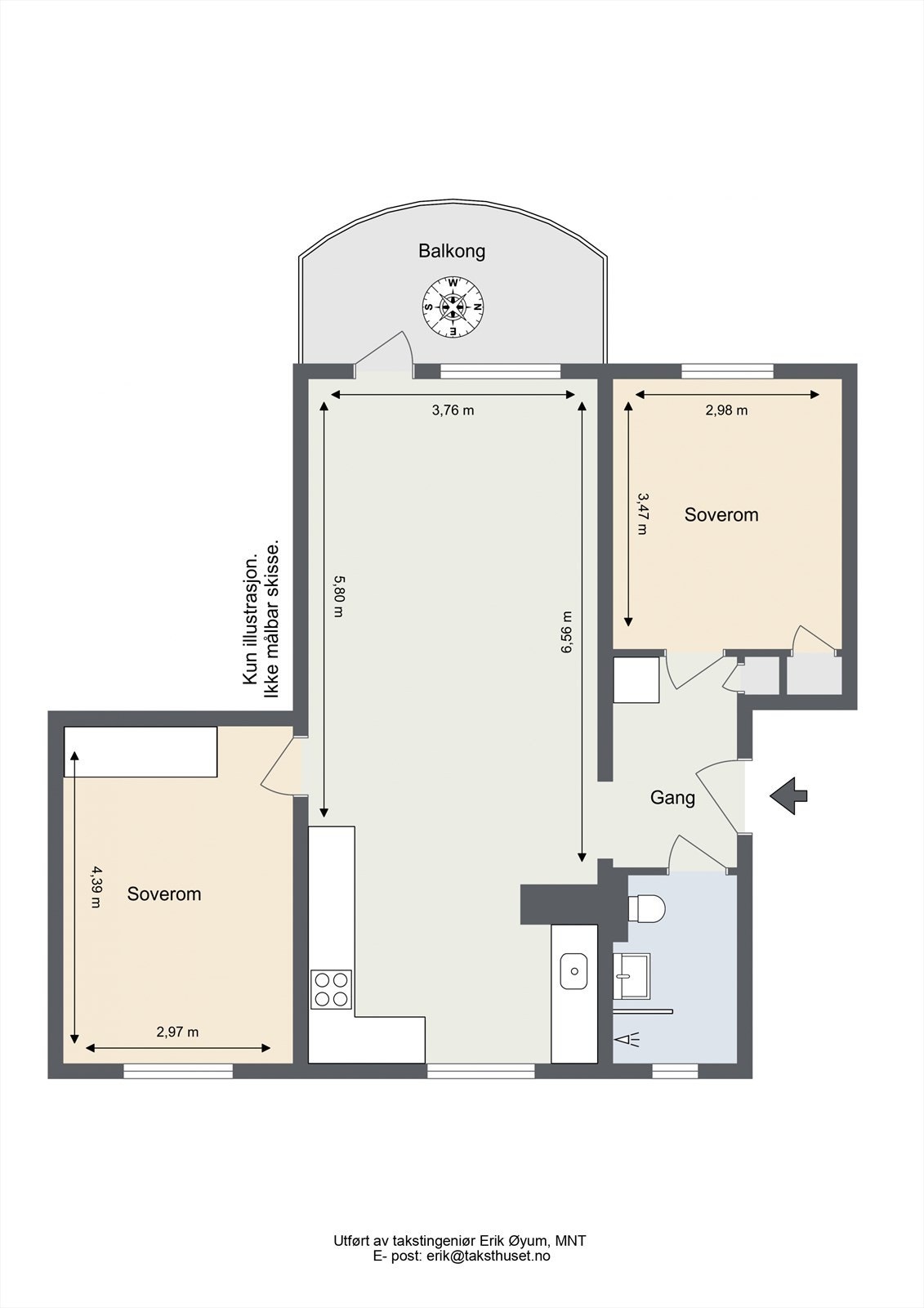 Plantegning. Galleribilde