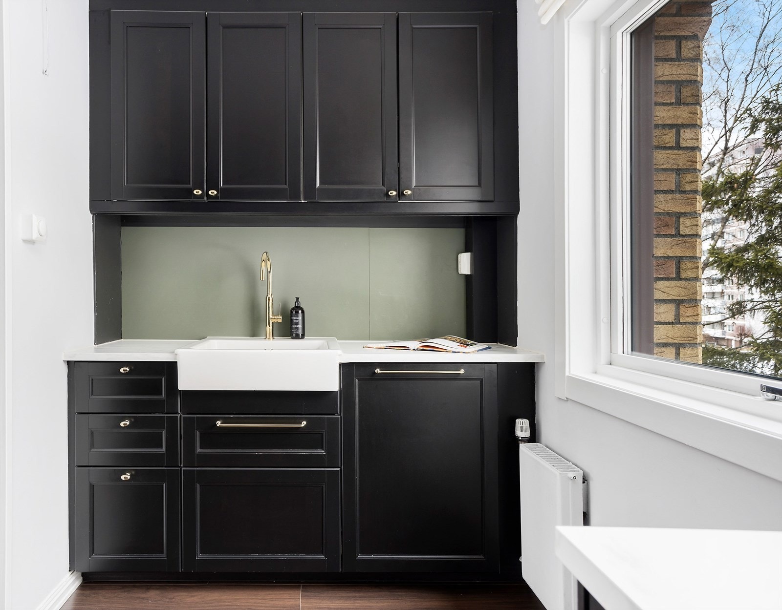 Alle hvitevarer er integrert. Galleribilde