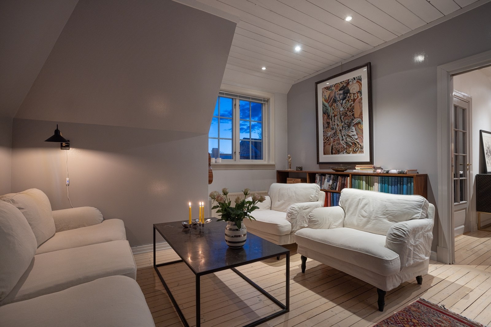 Kveldsstemning. Galleribilde