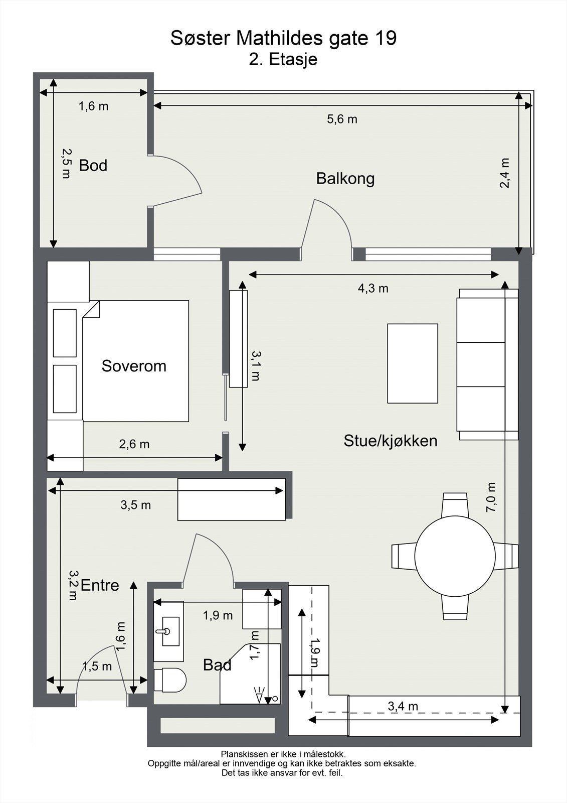 Plantegning. Galleribilde