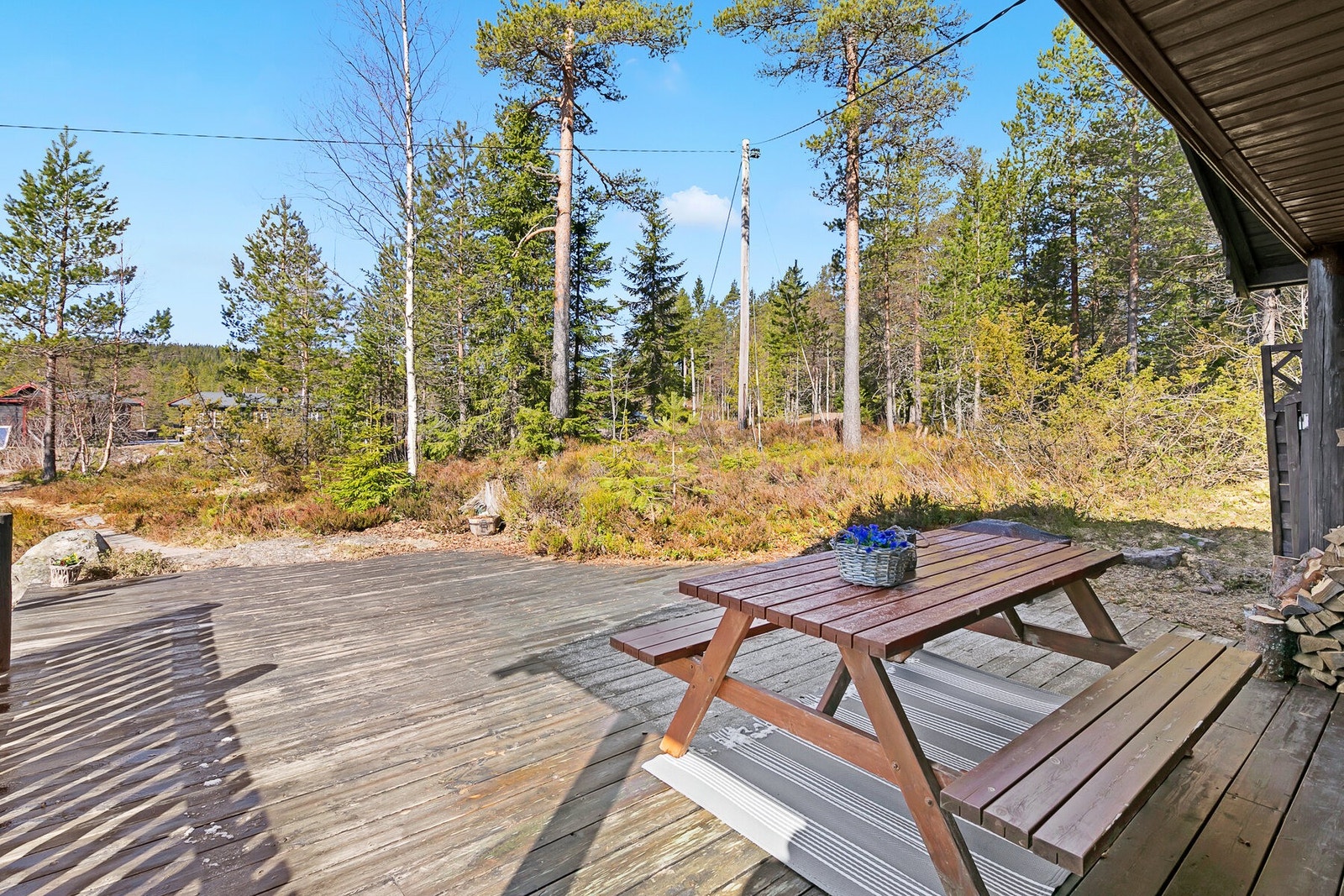 Her kan du nyte alle de fire årstidene. Galleribilde