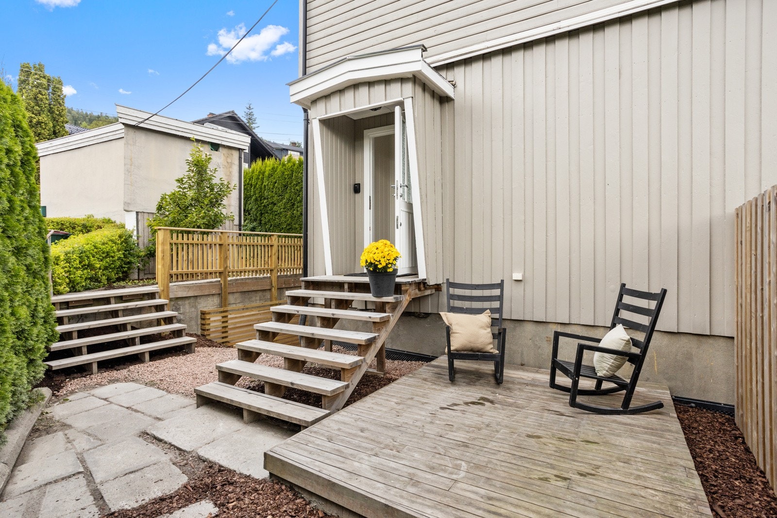 Hyggelig inngangsparti Galleribilde