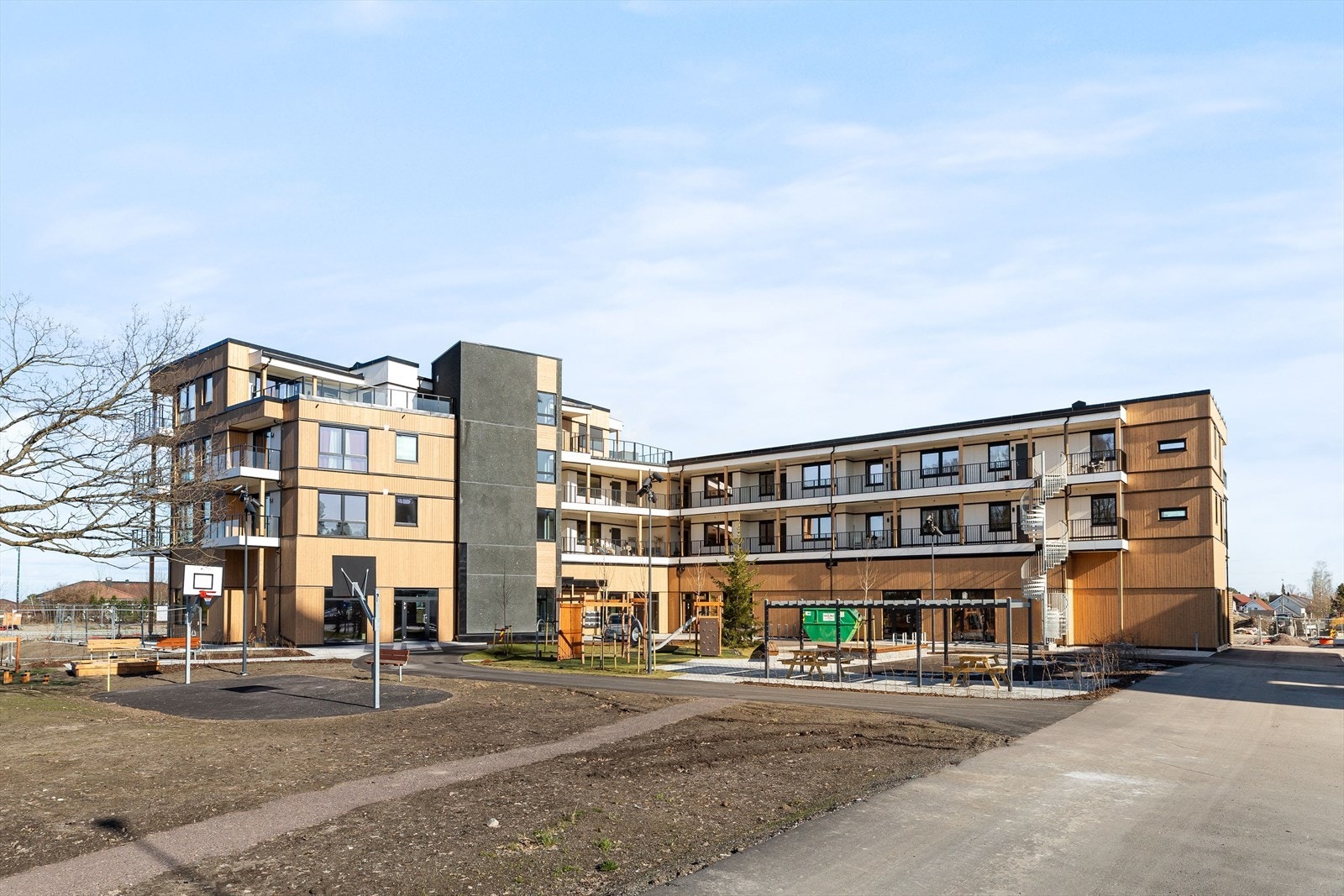 Velkommen til et nytt boligområde på toppen av fjellet i Holmestrand Galleribilde