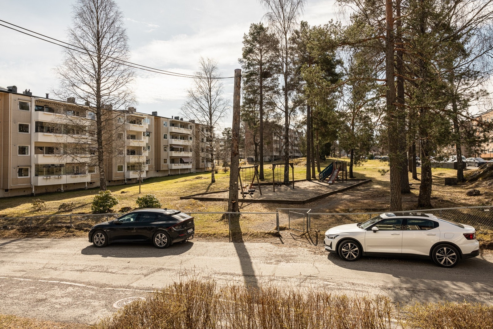 Luftig utsyn mot fellesområdet. Galleribilde