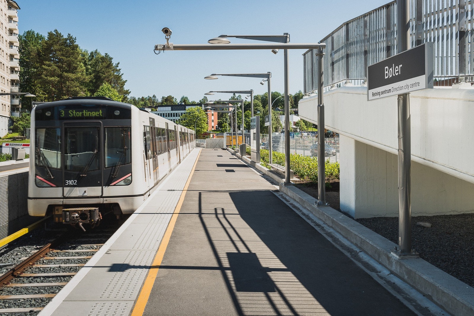 Kort vei til kollektivtransport. Galleribilde