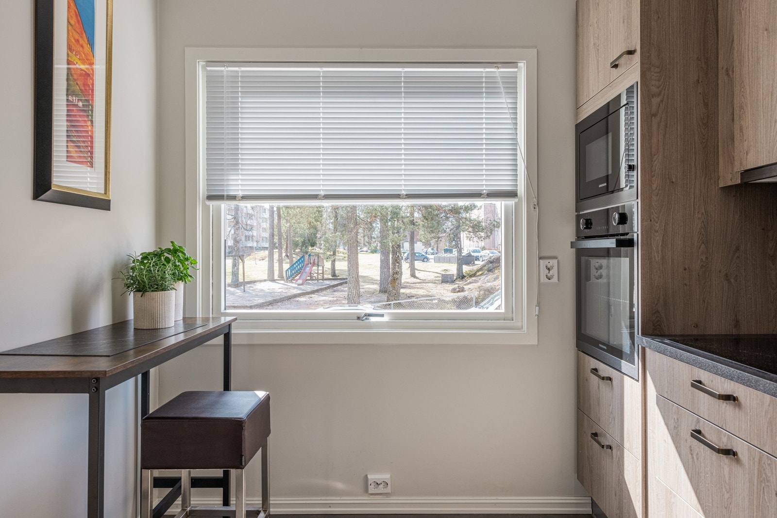 Plass for en mindre spiseplass ved behov. Galleribilde