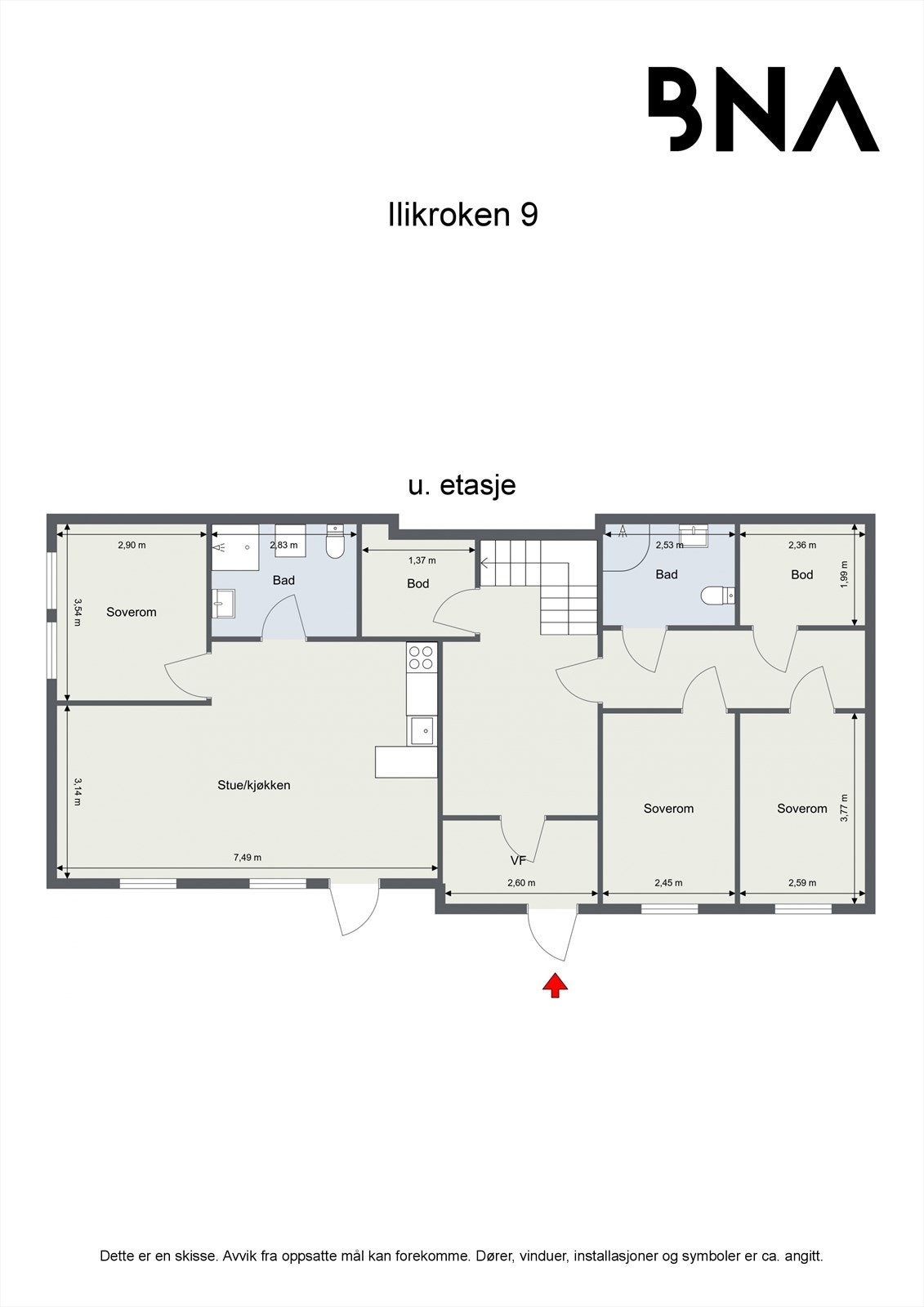 Underetasje Galleribilde