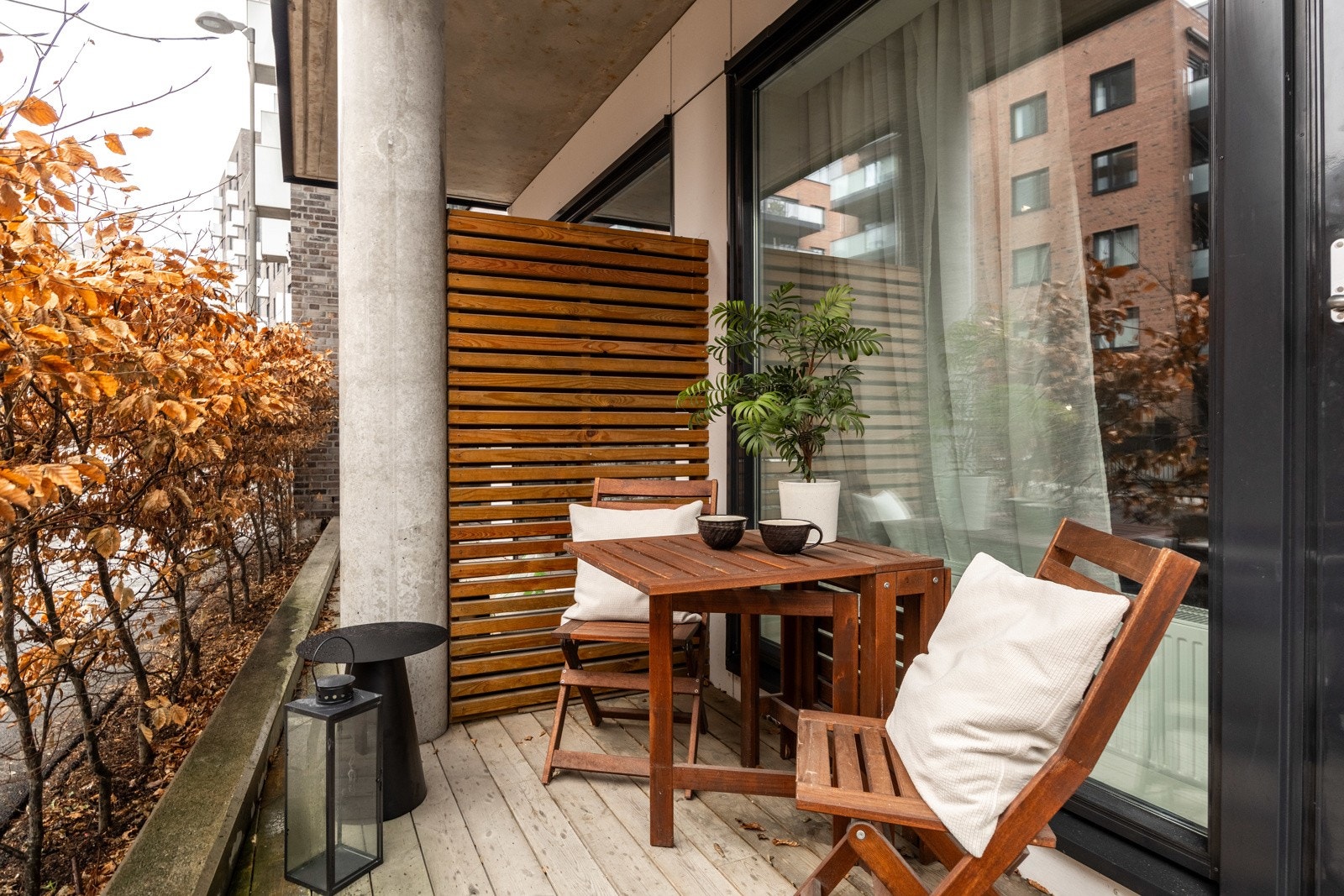 Her er det montert utebelysning og stikkontakt. Galleribilde