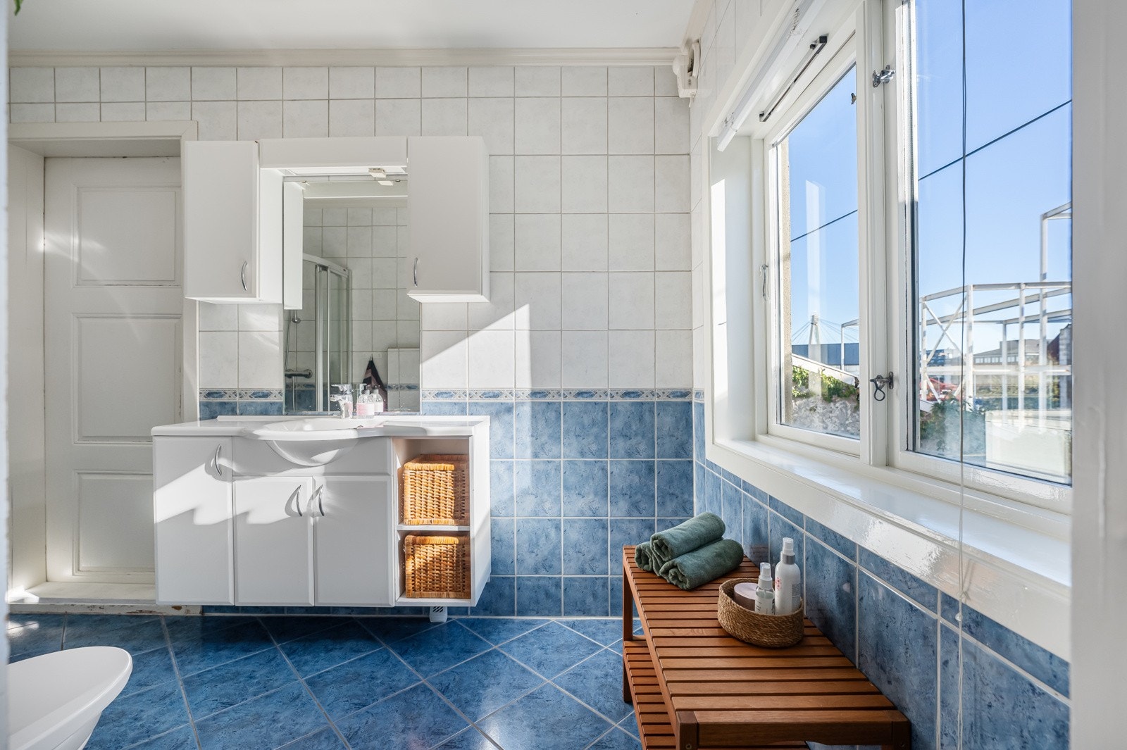 Flislagt baderom Galleribilde