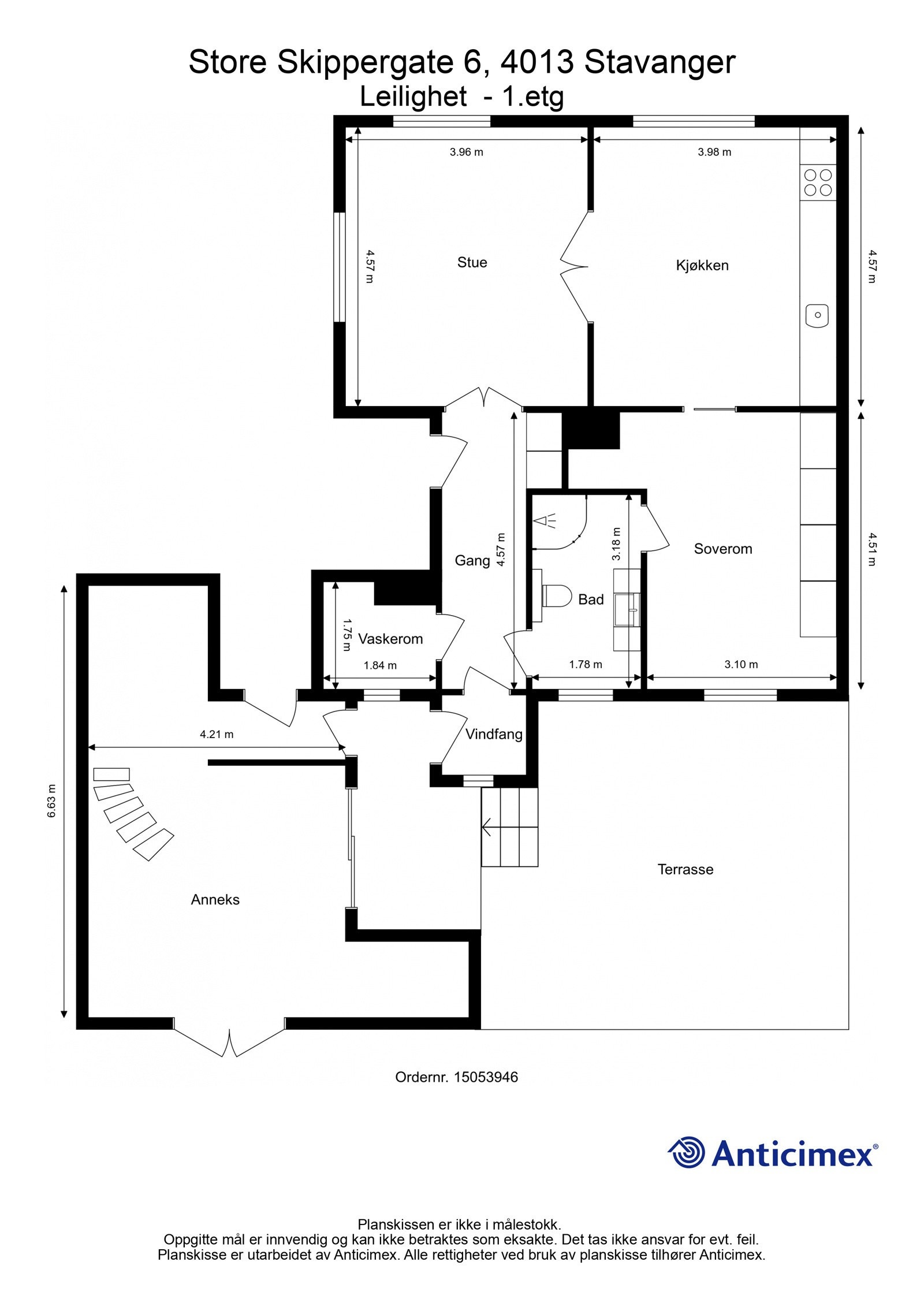 Plantegning | Store Skippergate 6 Galleribilde