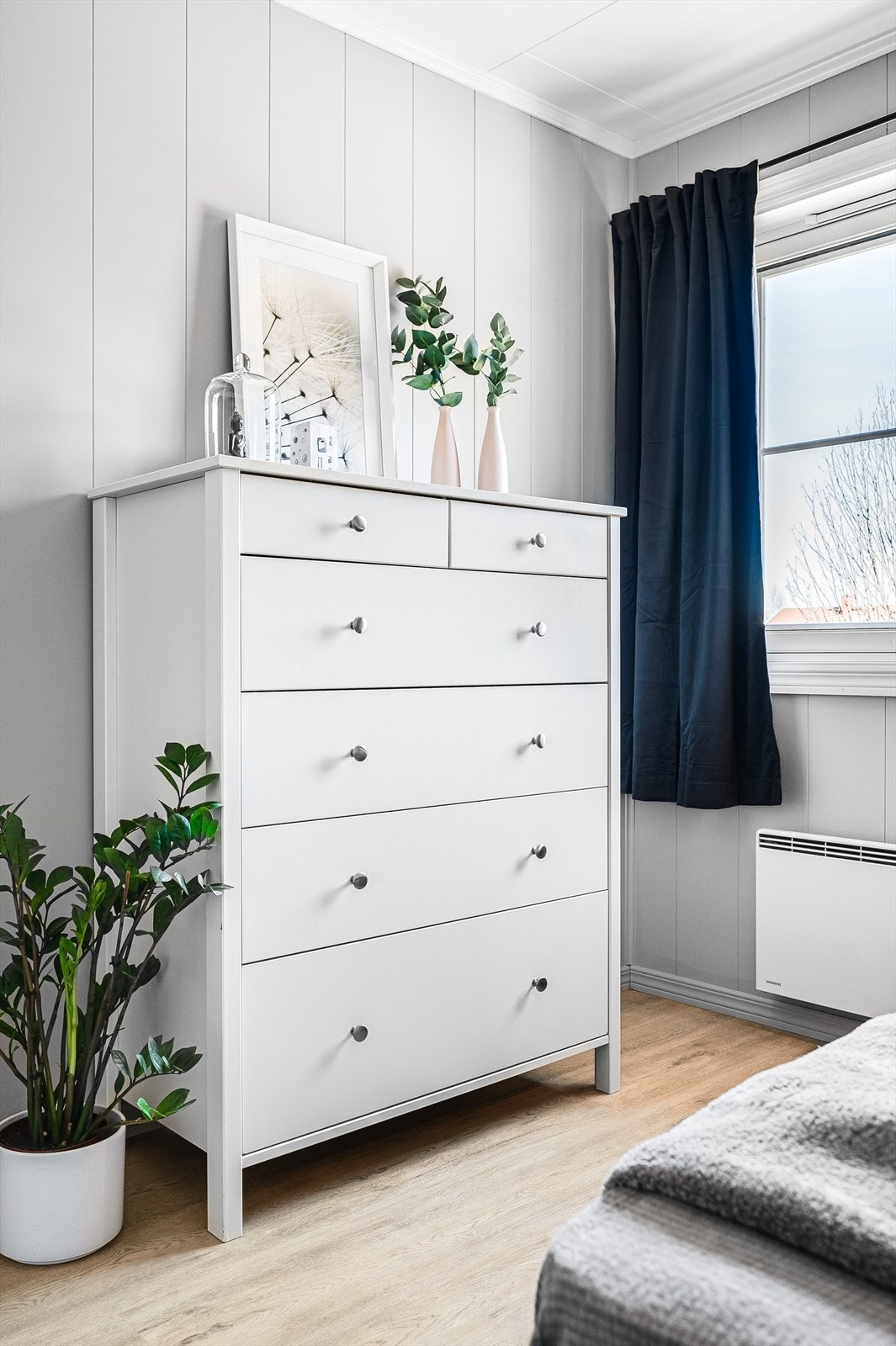 På soverommet er det plass til seng og garderobeløsninger. Galleribilde