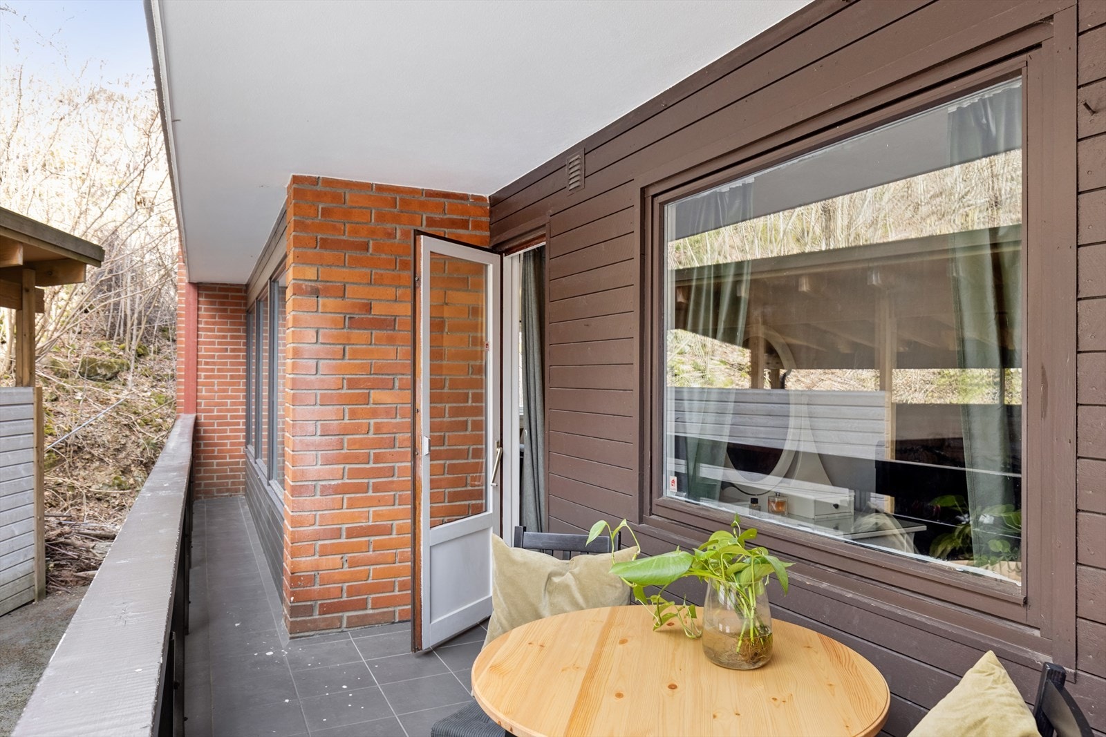 Terrasse på ca. 10 kvm. Galleribilde