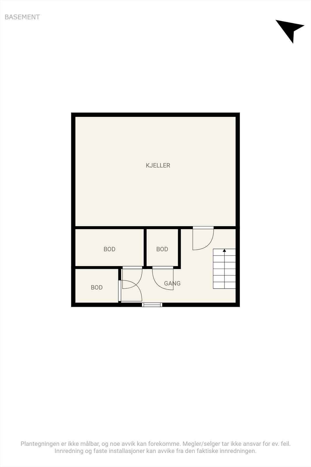 Plantegning Kjeller Galleribilde