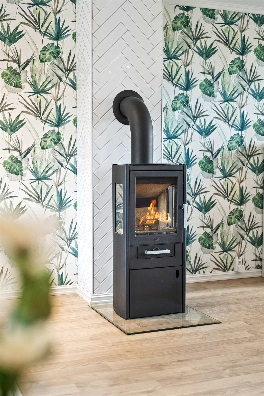 Moderne vedovn kommer godt med på ekstra kalde vinterdager, eller bare for kosens skyld. Galleribilde